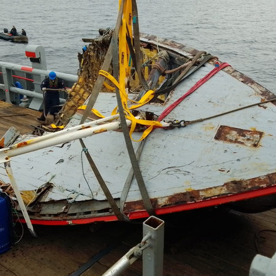 Abogado representante de pescadores desaparecidos: "El único barco de la envergadura necesaria para partir uno de menor tamaño sería el Cobra"