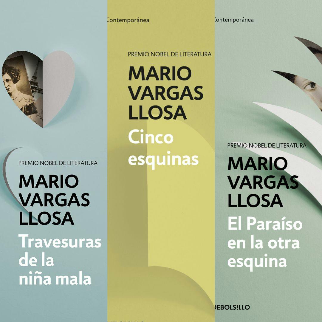 Tres novelas de Mario Vargas Llosa