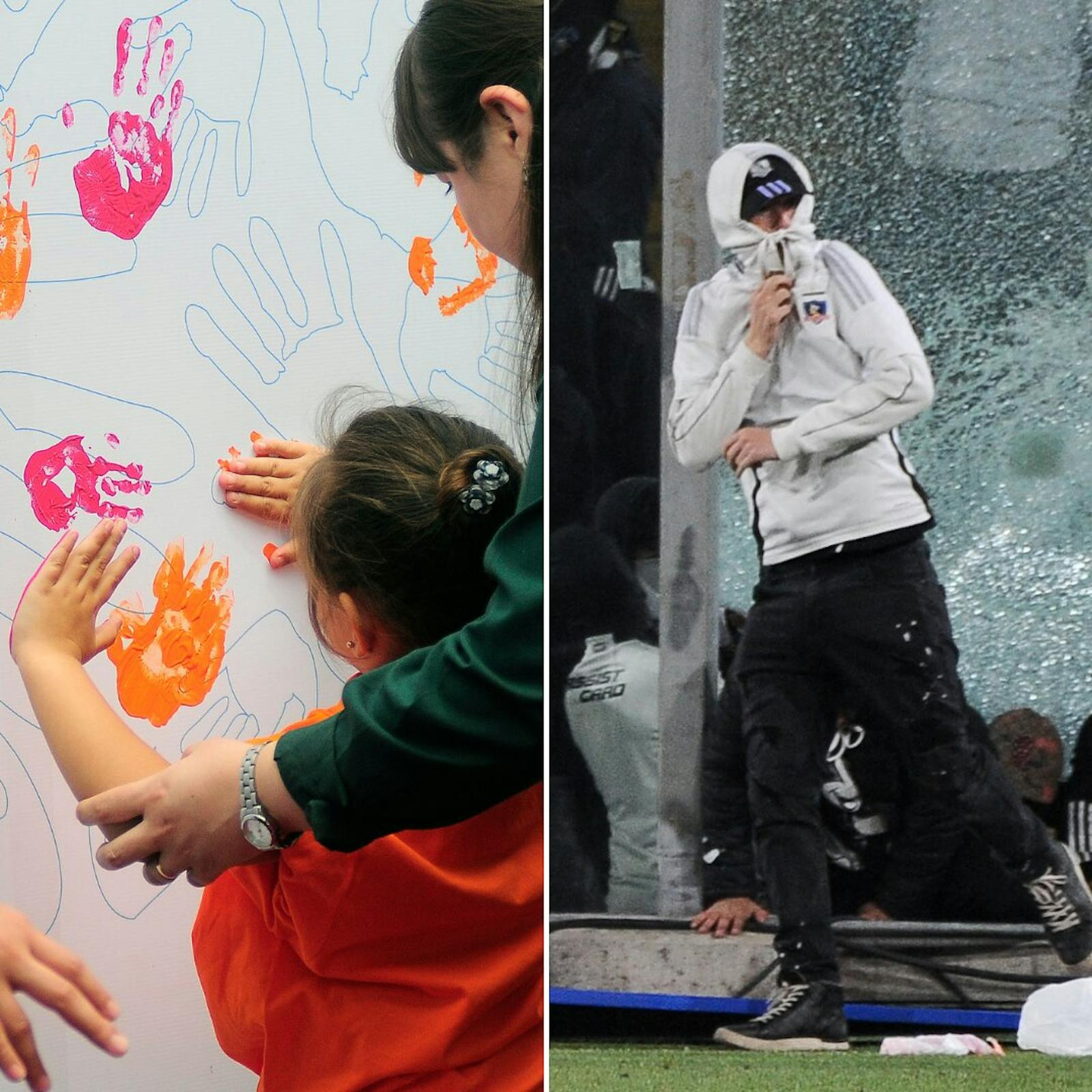 Vial y Comandari por el drama de la explotación infantil y cómo se resuelve la violencia en los estadios