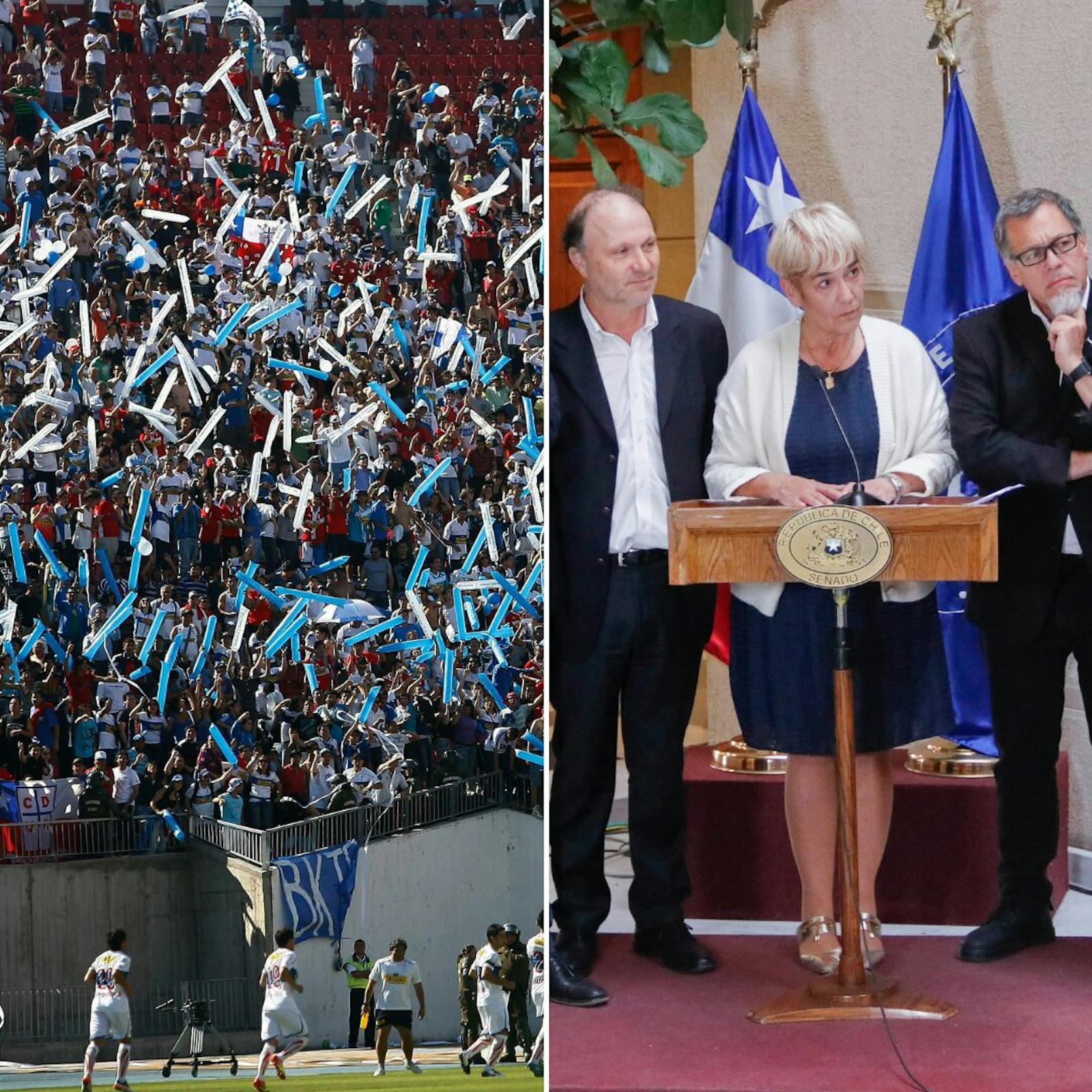 Gajardo y Galli por la violencia en el fútbol y una reforma al sistema político