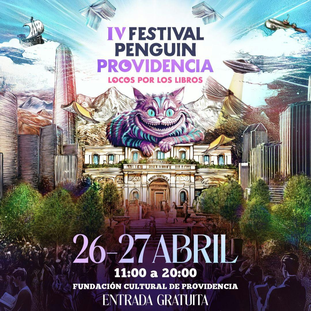 El IV Festival Penguin Providencia: Locos por los libros