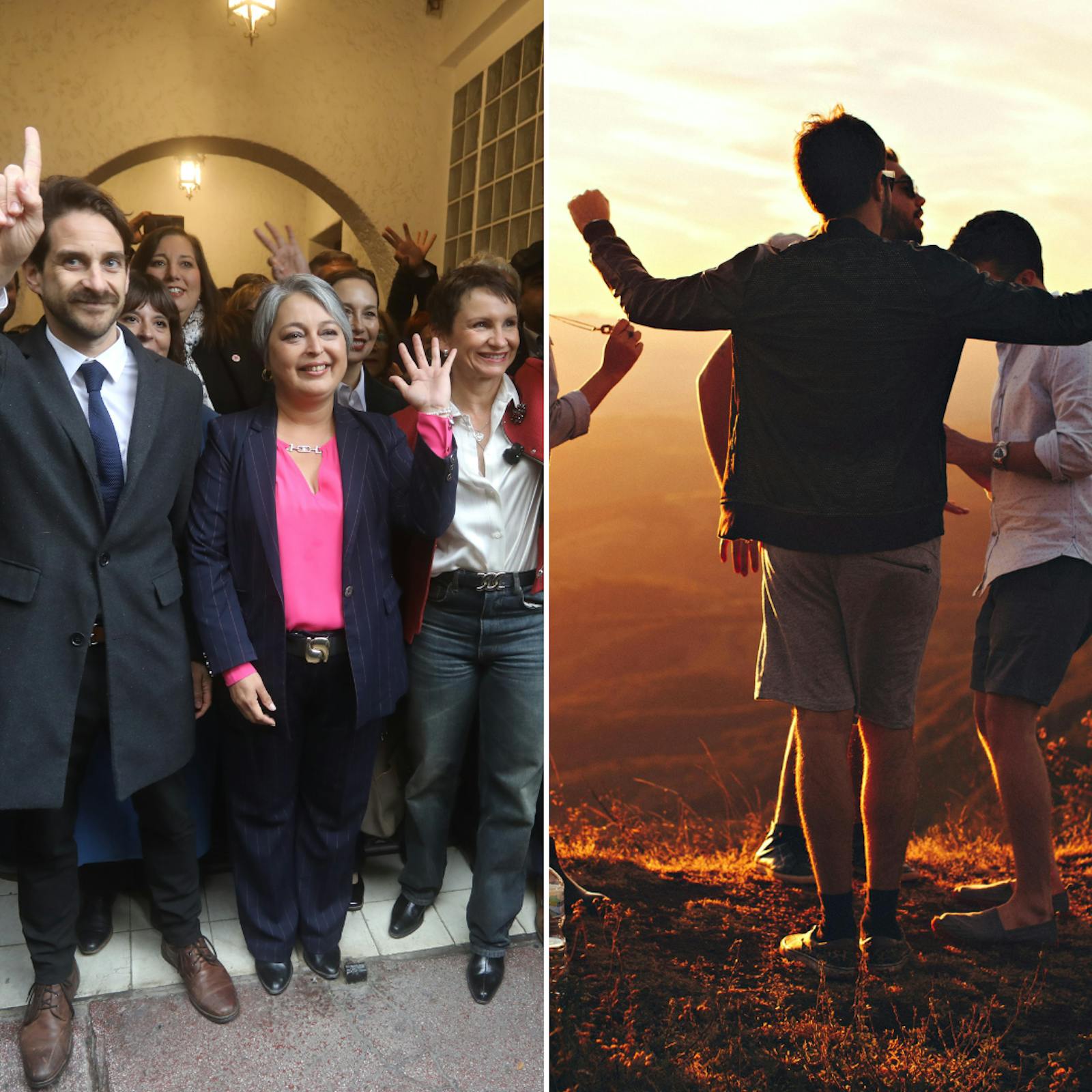 Escobar y Valdivieso por las elecciones primarias y la felicidad a lo largo de la vida