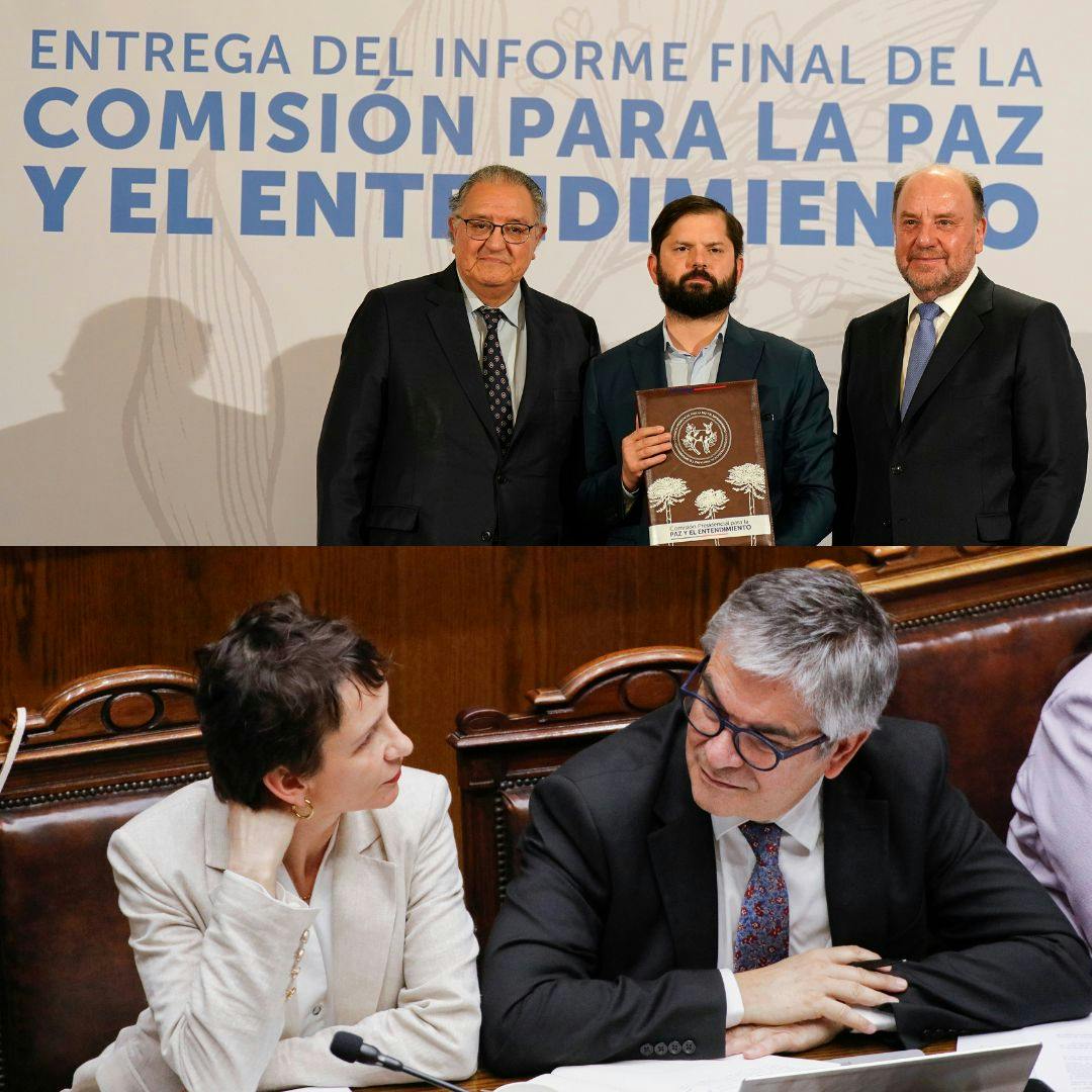 Los primeros detalles del informe de la Comisión para la Paz y el Entendimiento y las críticas a la relación Tohá-Marcel