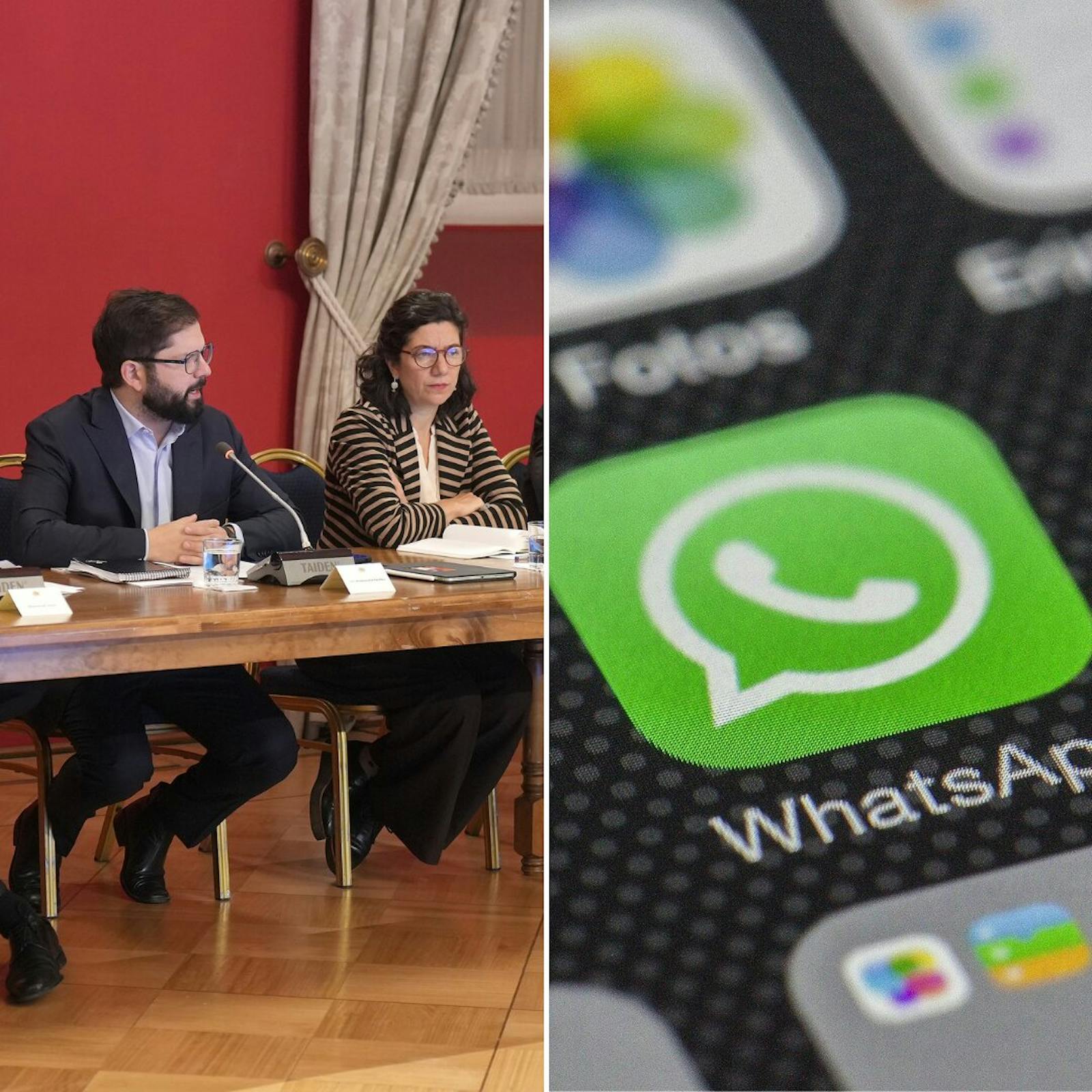 Escobar y Valdivieso por el estándar moral que se les exige a los políticos y la influencia de los grupos de WhatsApp en política