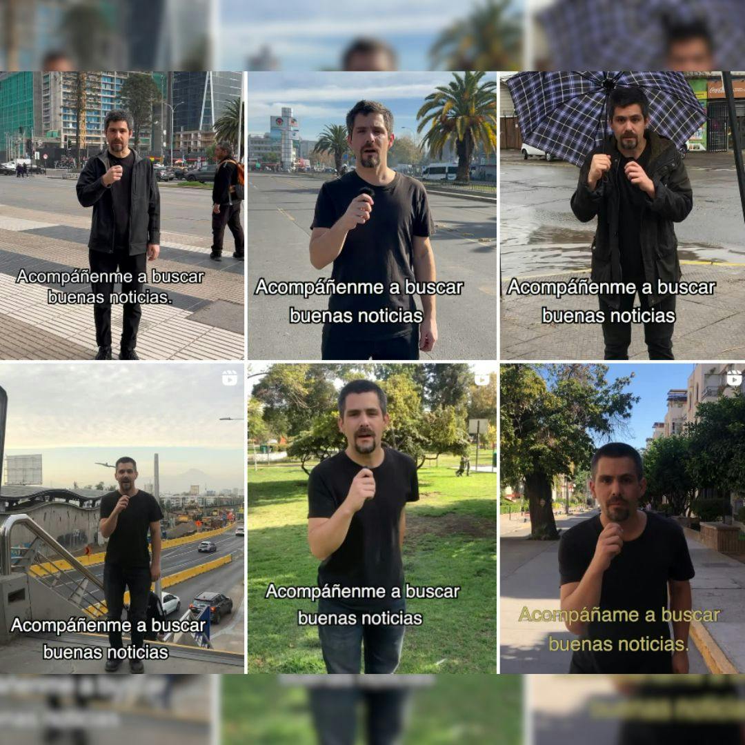 La cuenta de Instagram “Que Buenas Noticias”