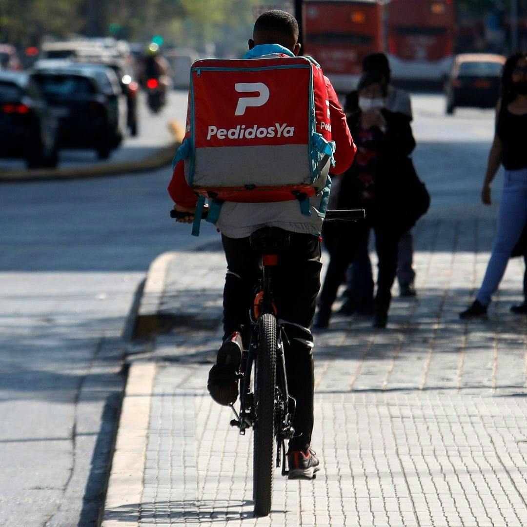 La repartición del mercado del delivery en Chile