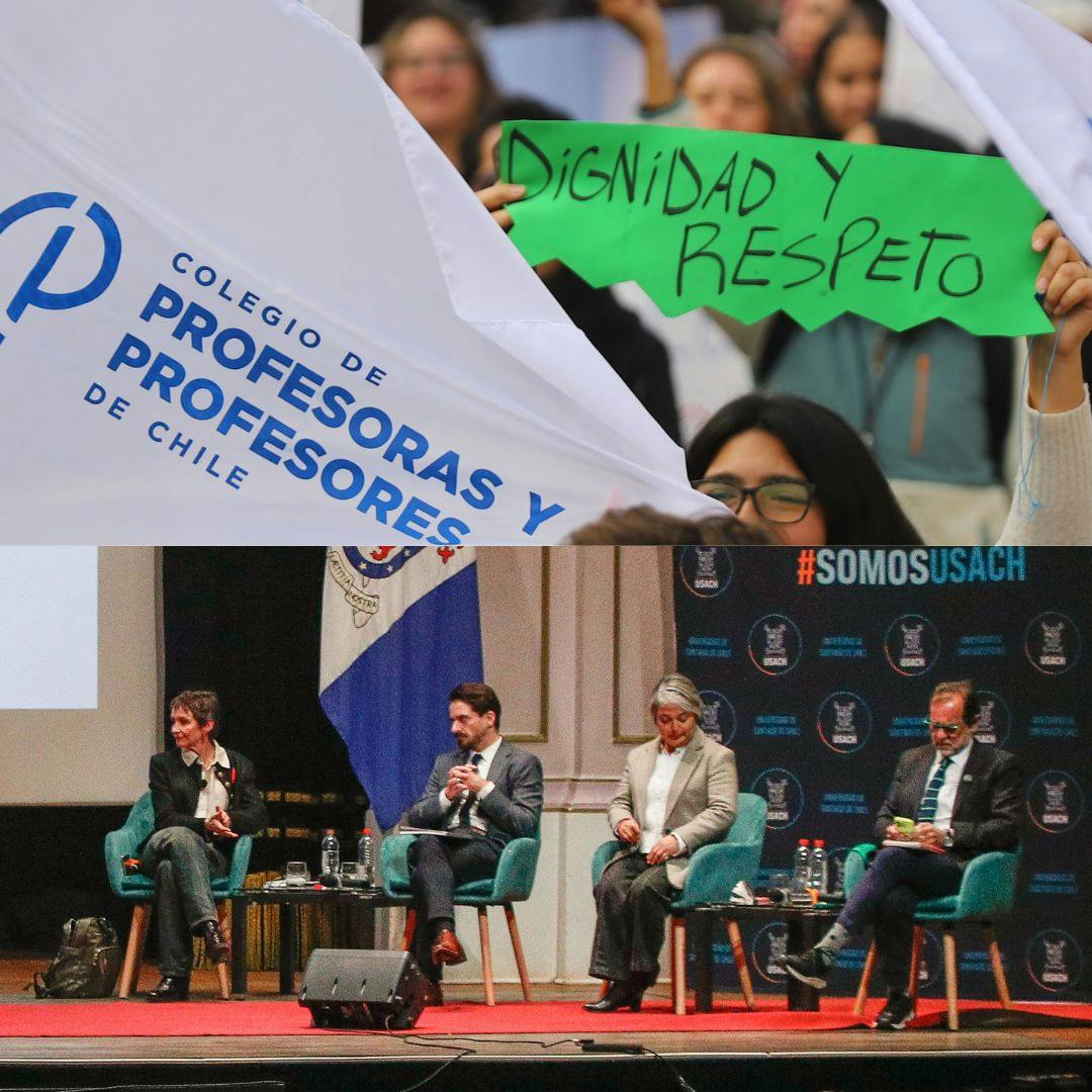 Los paros del Colegio de Profesores y los debates antes de la primaria oficialista