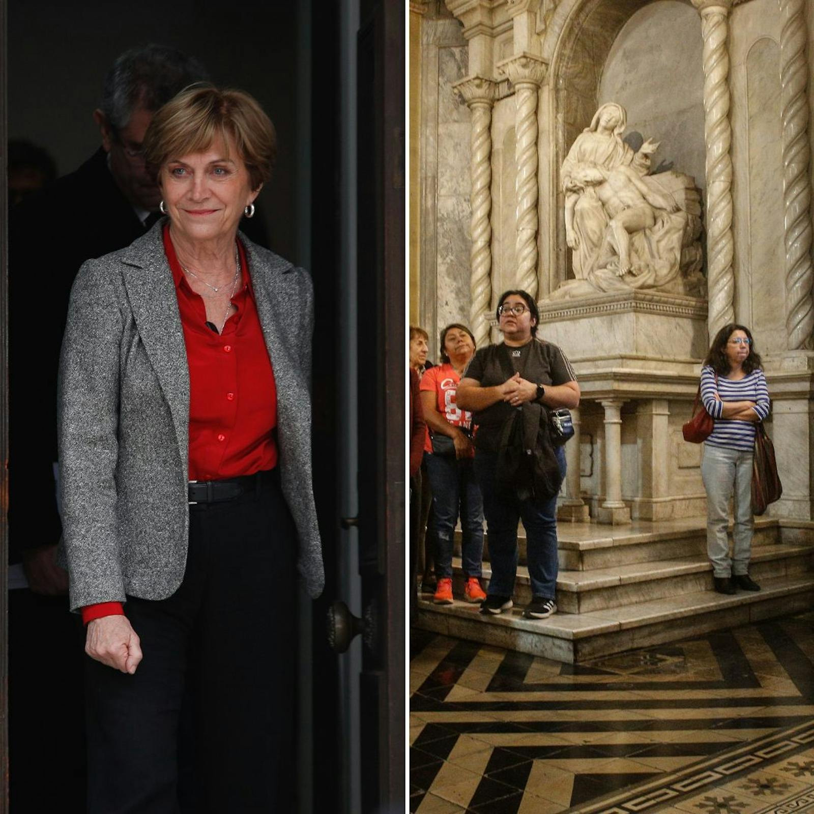 Vial y Comandari por el rearme del comando de Matthei y la adhesión religiosa en los jóvenes