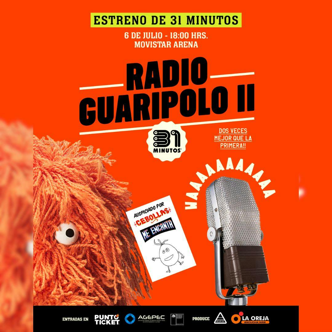 El concierto “Radio Guaripolo 2” de 31 Minutos