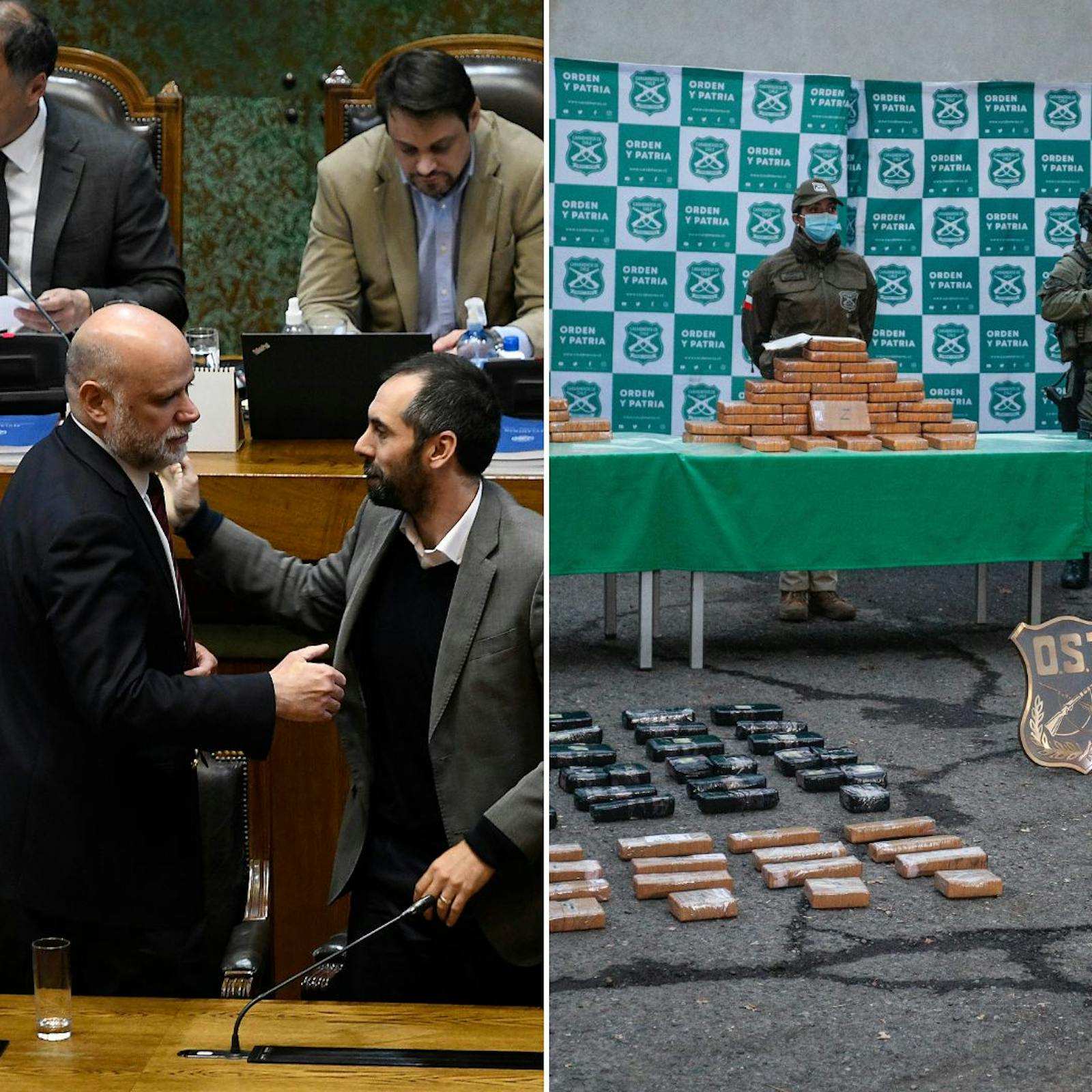Gajardo y Galli por la aprobación del proyecto de permisología y los casos de corrupción en Carabineros y el Ejército