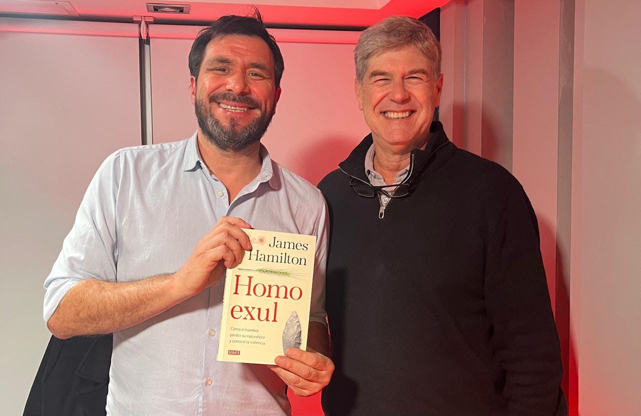 James Hamilton por su nuevo libro "Homo exul": "La sociedad no se repara en solitario, requiere un consenso" 
