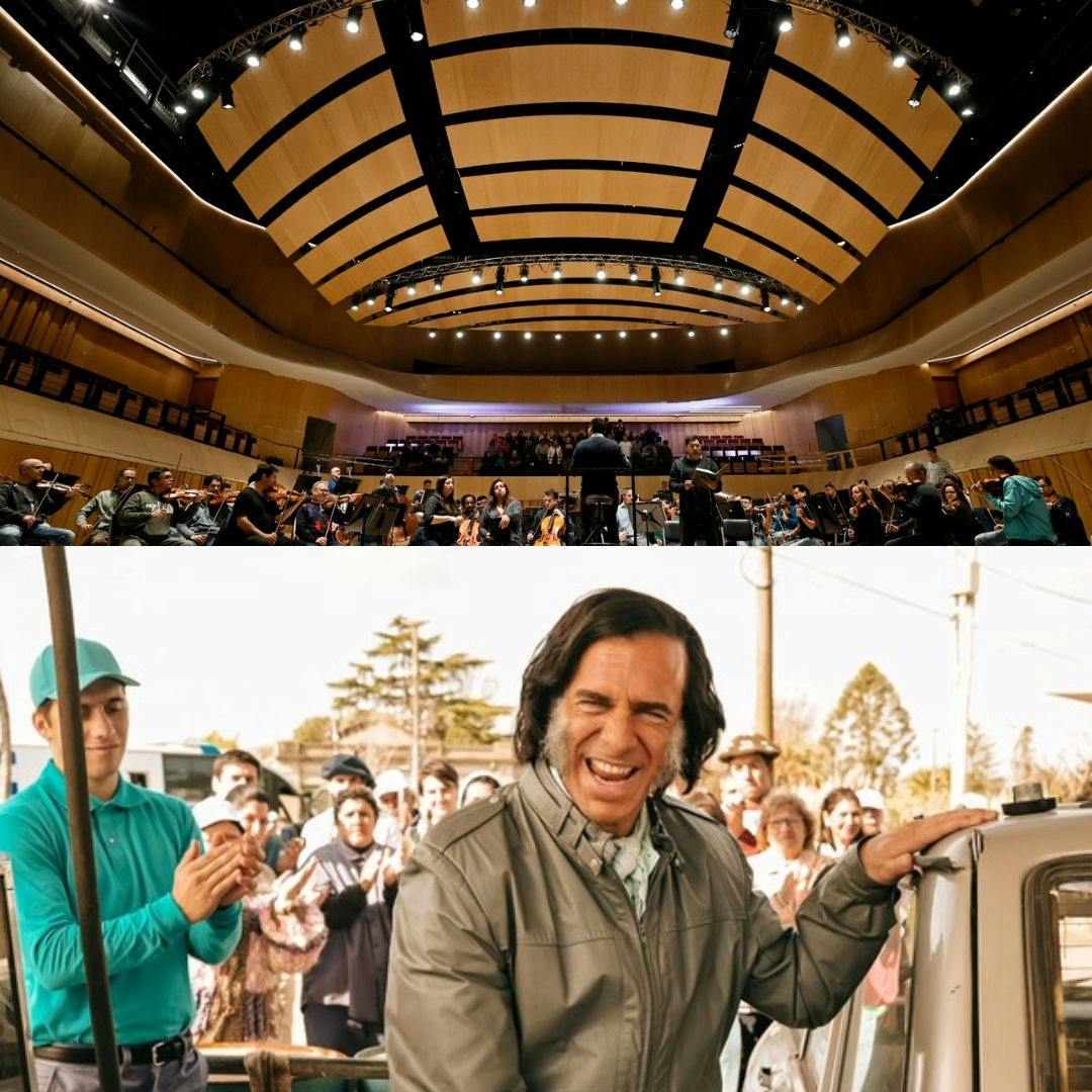 La Gran Sala Sinfónica Nacional y la serie “Menem”