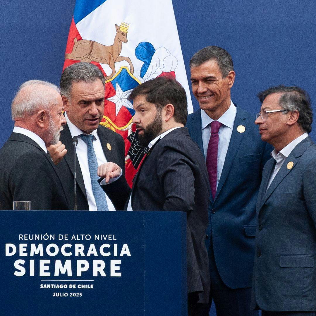 La cumbre progresista “Democracia Siempre”