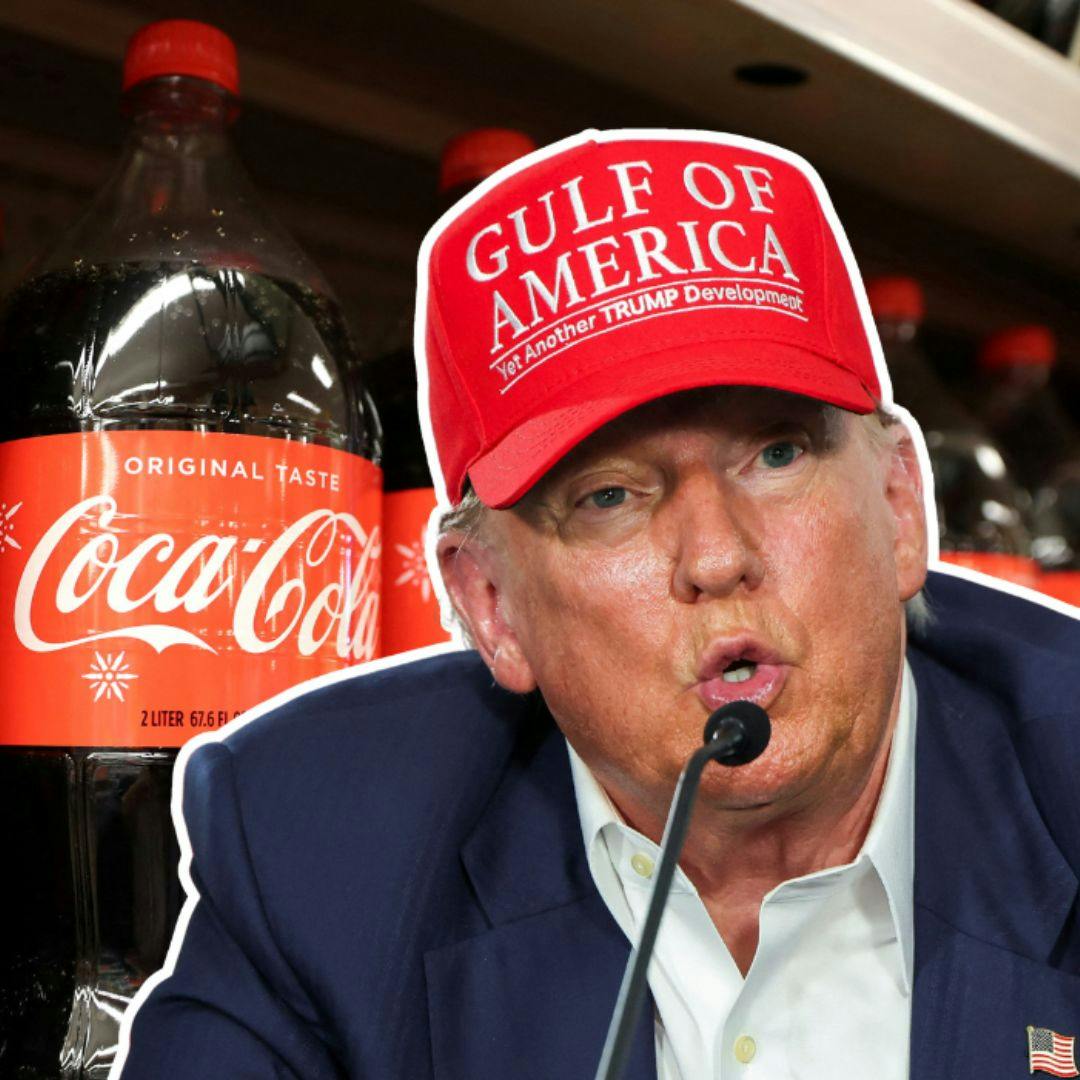 La solicitud de Donald Trump a Coca Cola