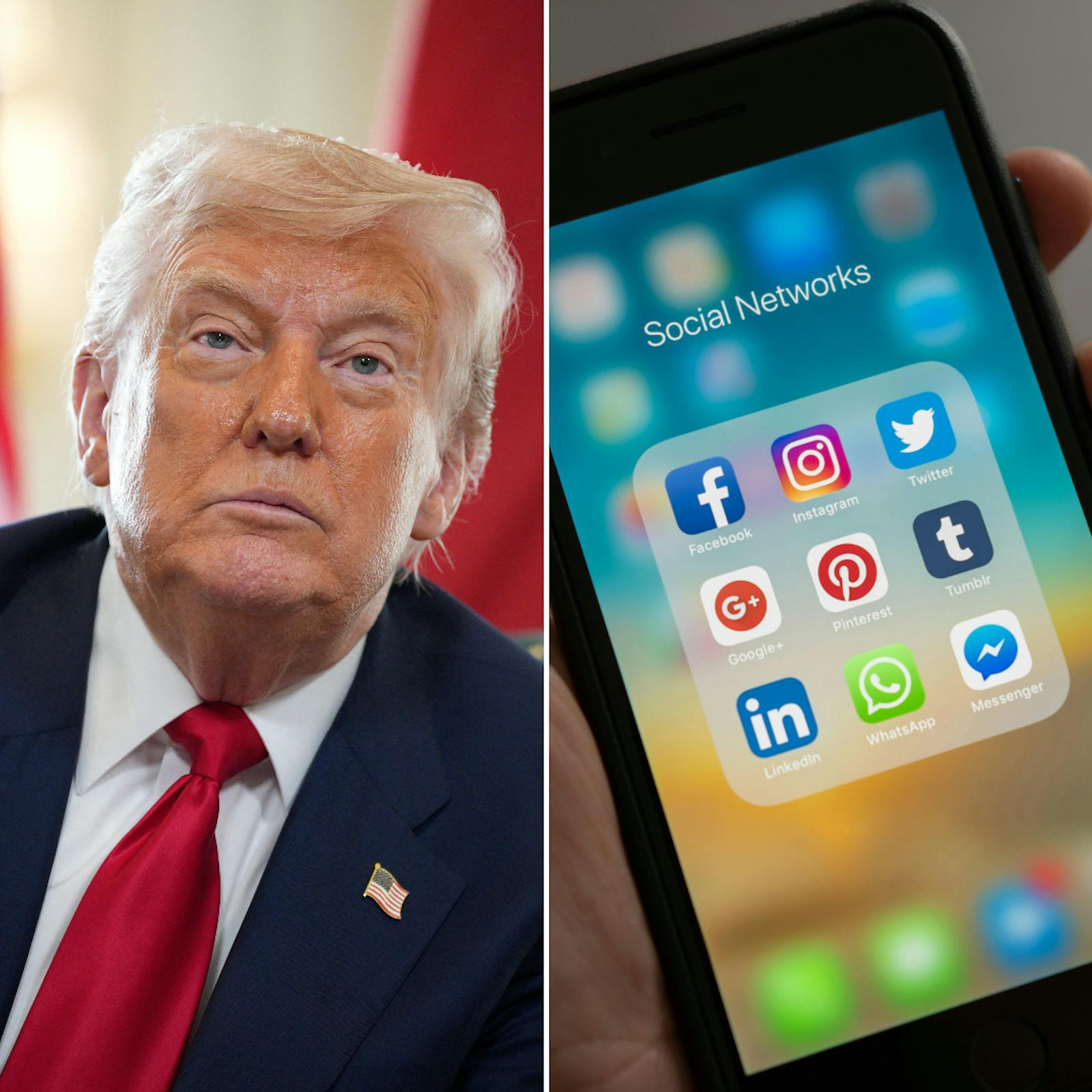 Vial y Comandari por lo que hay detrás de las estafas por redes sociales y la relación de Trump con la prensa