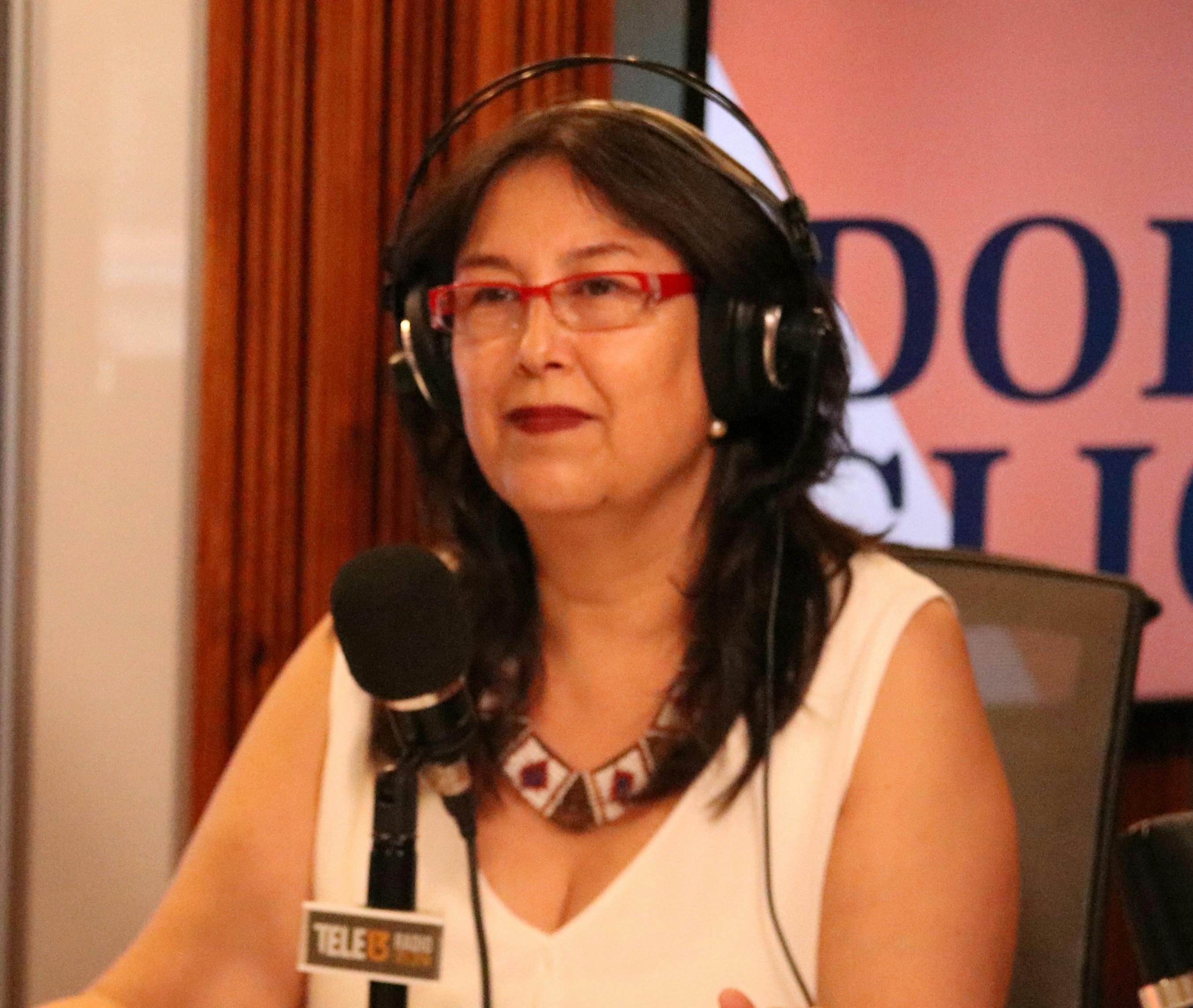 Olga Toro por la causa de la ludopatía 