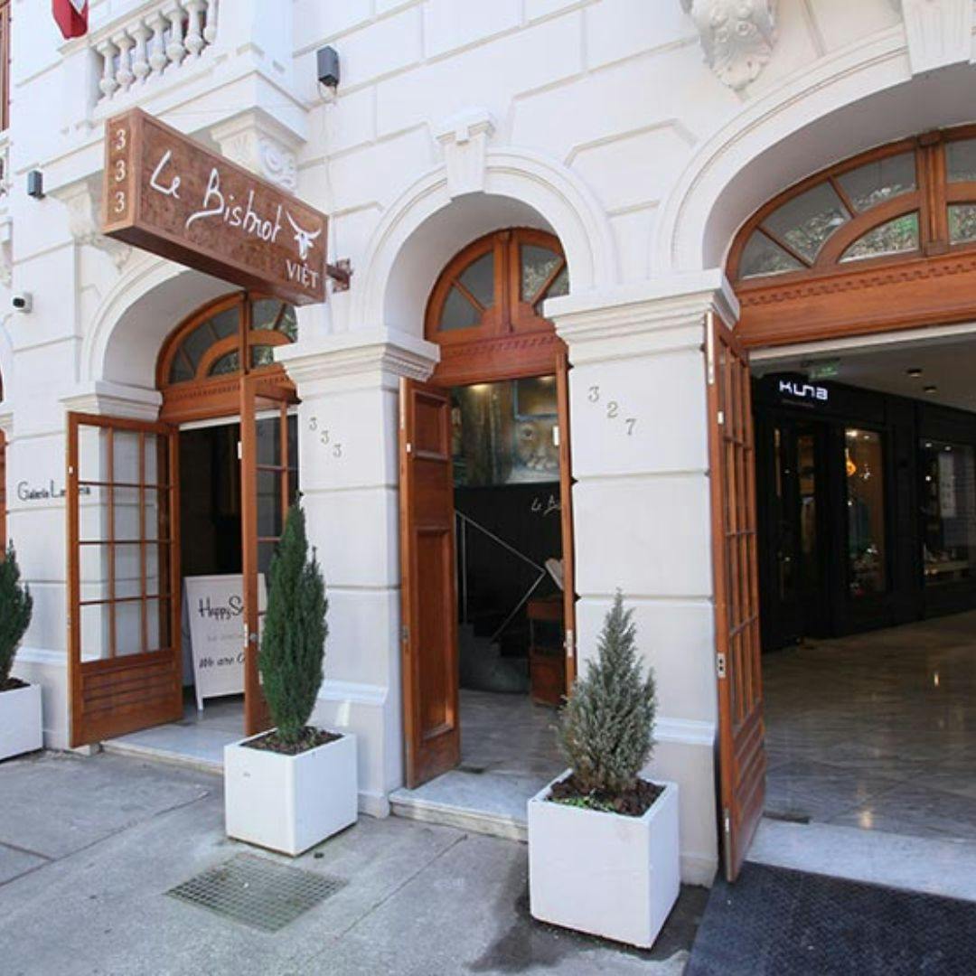 El restaurant Le Bistrot Lastarria