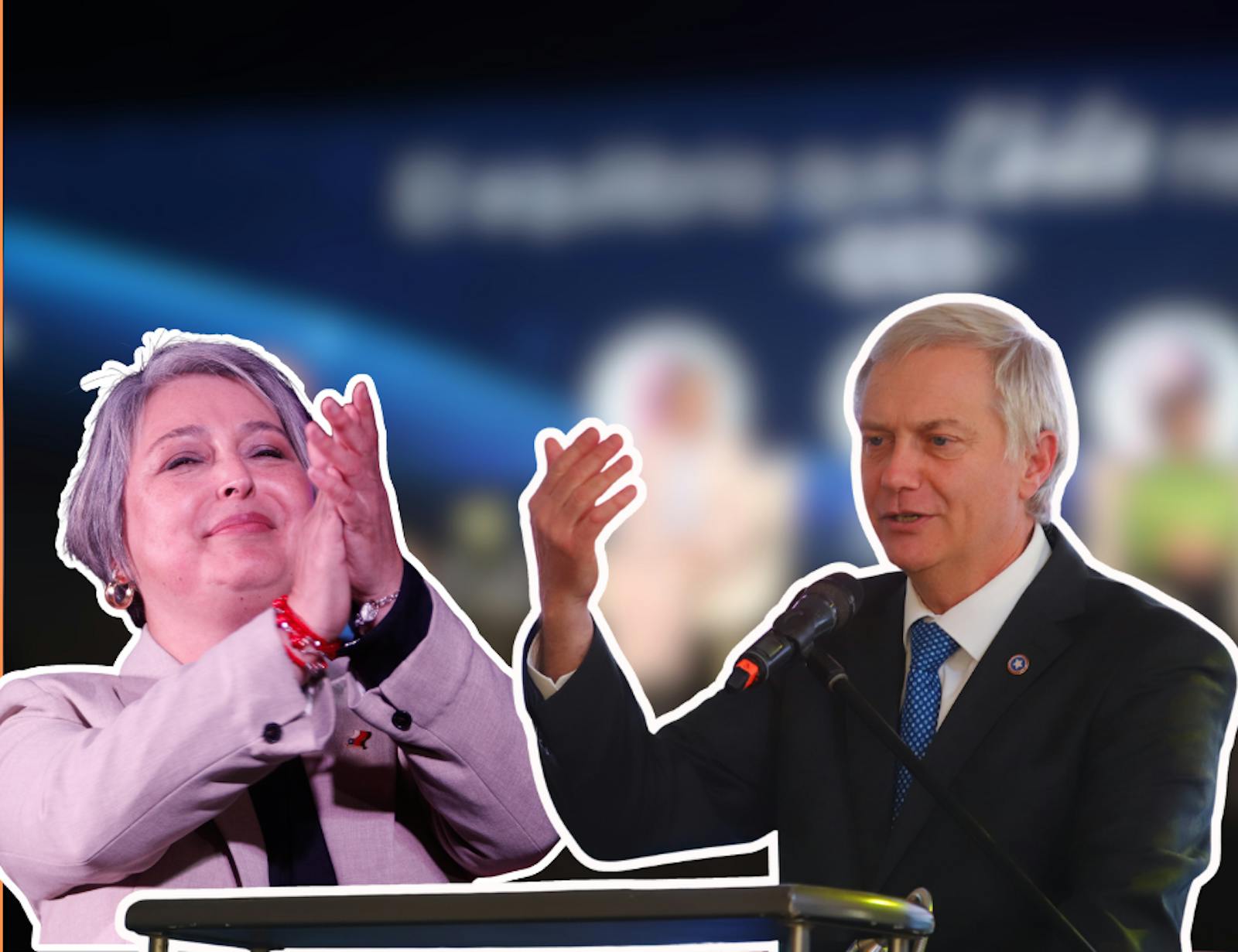 La polémica semana de los candidatos presidenciales Jara y Kast