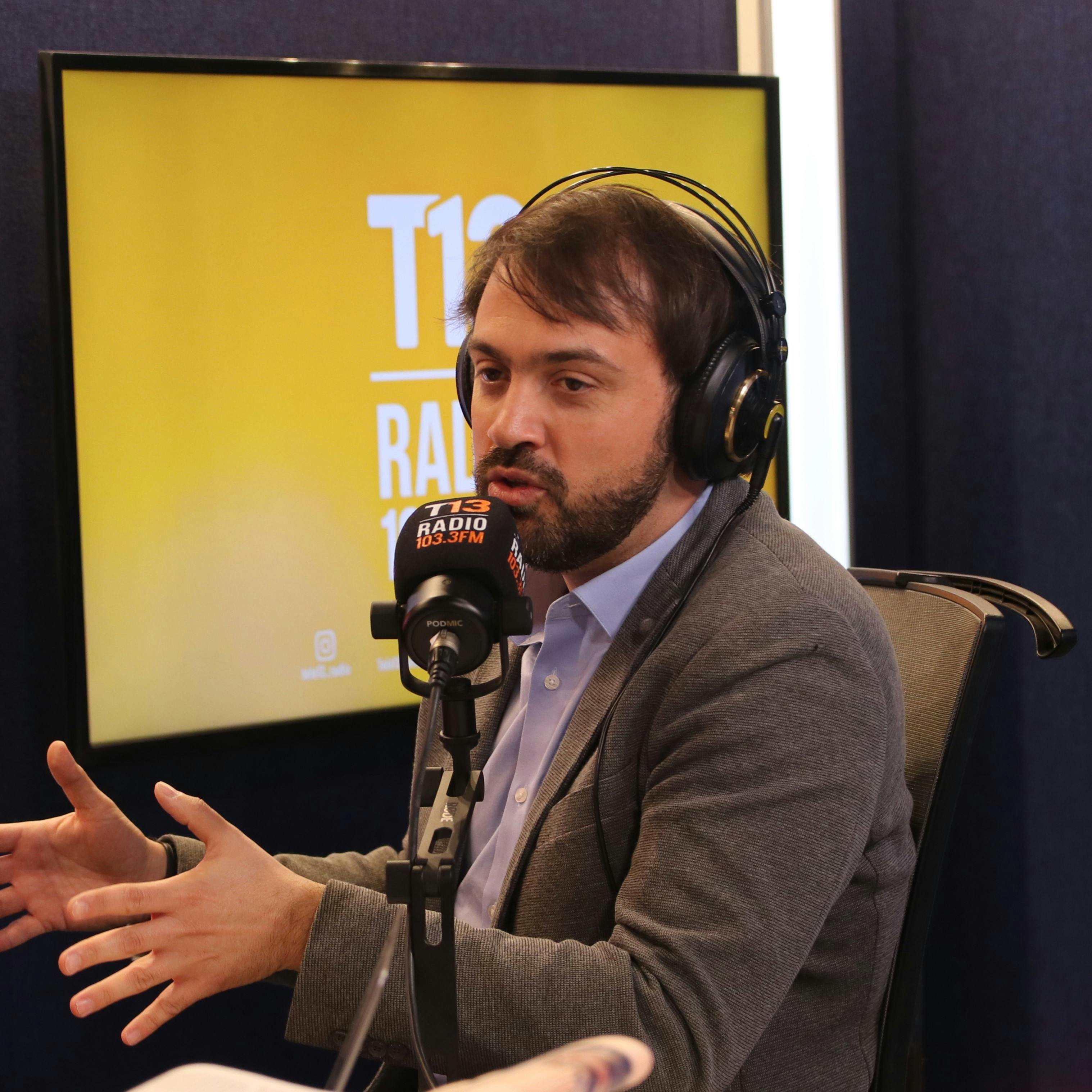 Jorge Sharp y la carrera por La Moneda: "La alianza que llevó a la Presidencia a Gabriel Boric no alcanza para poder ganar en noviembre, ni para construir mayorías parlamentarias"