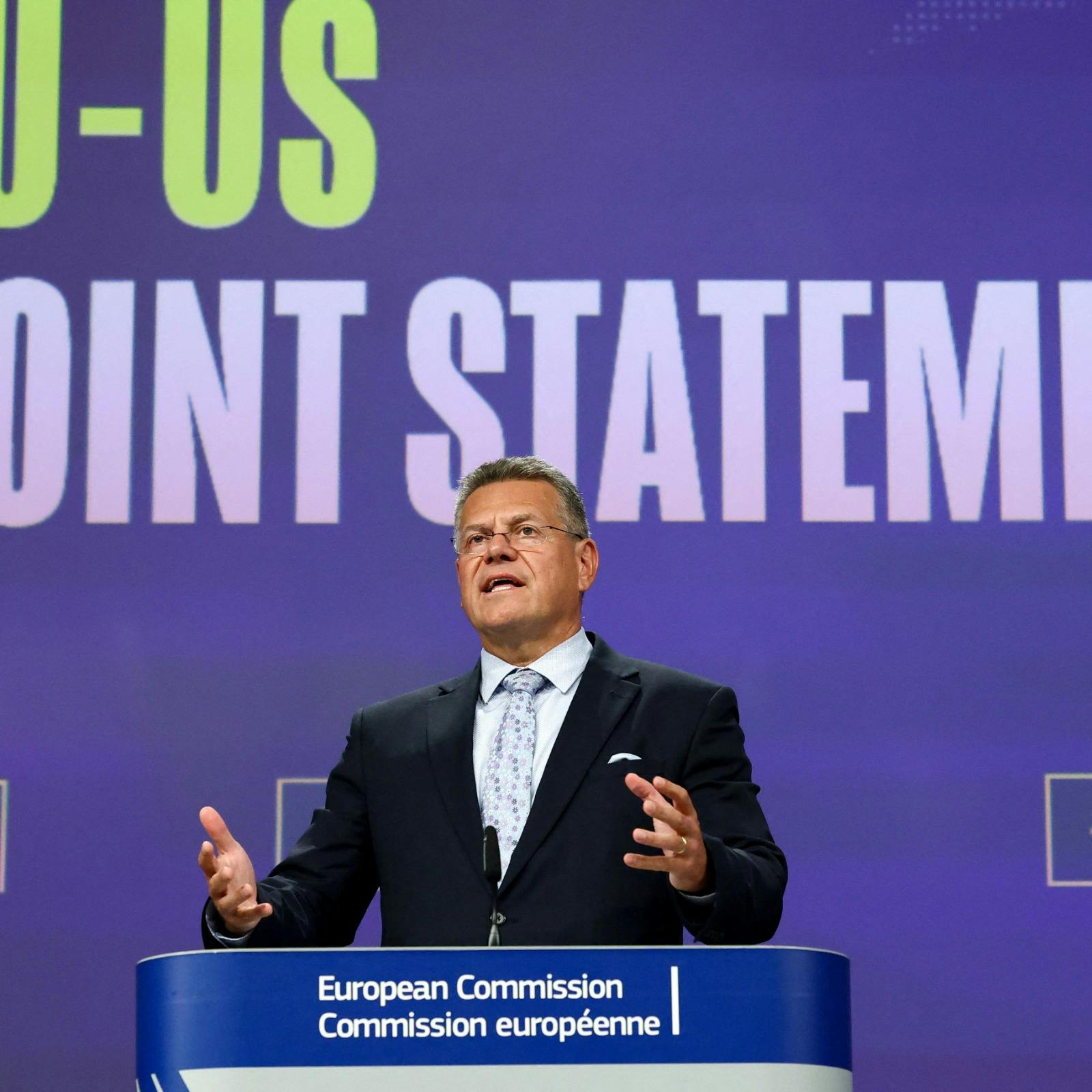 Estados Unidos y la Unión Europea publican los detalles del acuerdo comercial que sellaron en julio