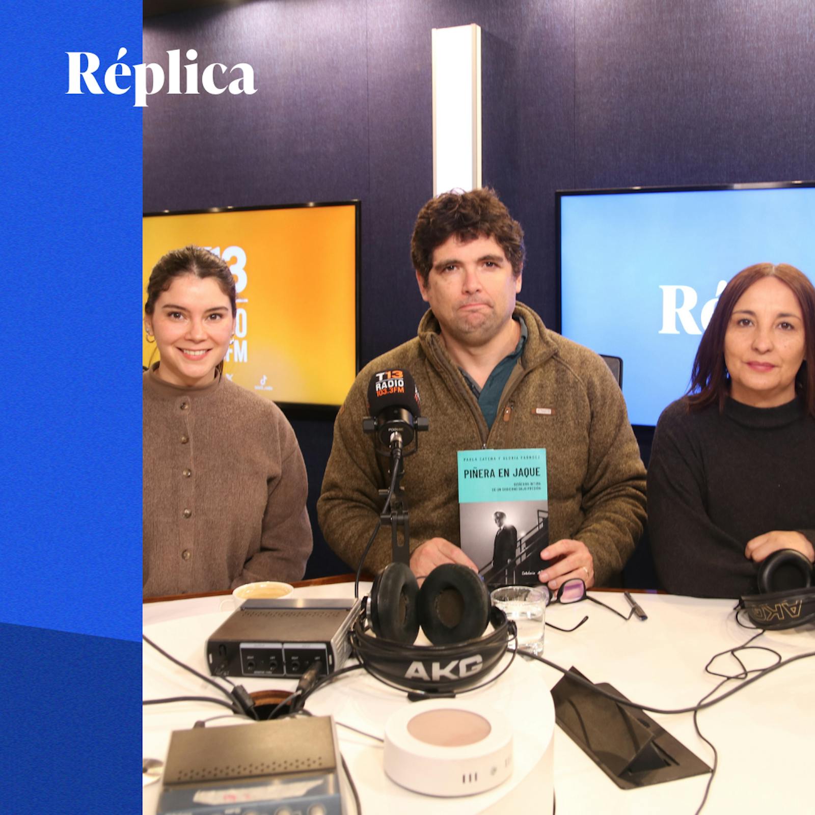 Paula Catena y Gloria Faúndez y su libro “Piñera en jaque”