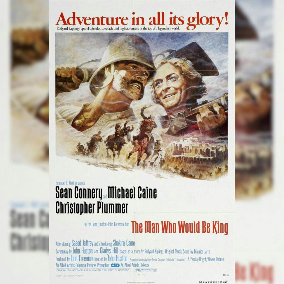 La película “El hombre que sería rey”