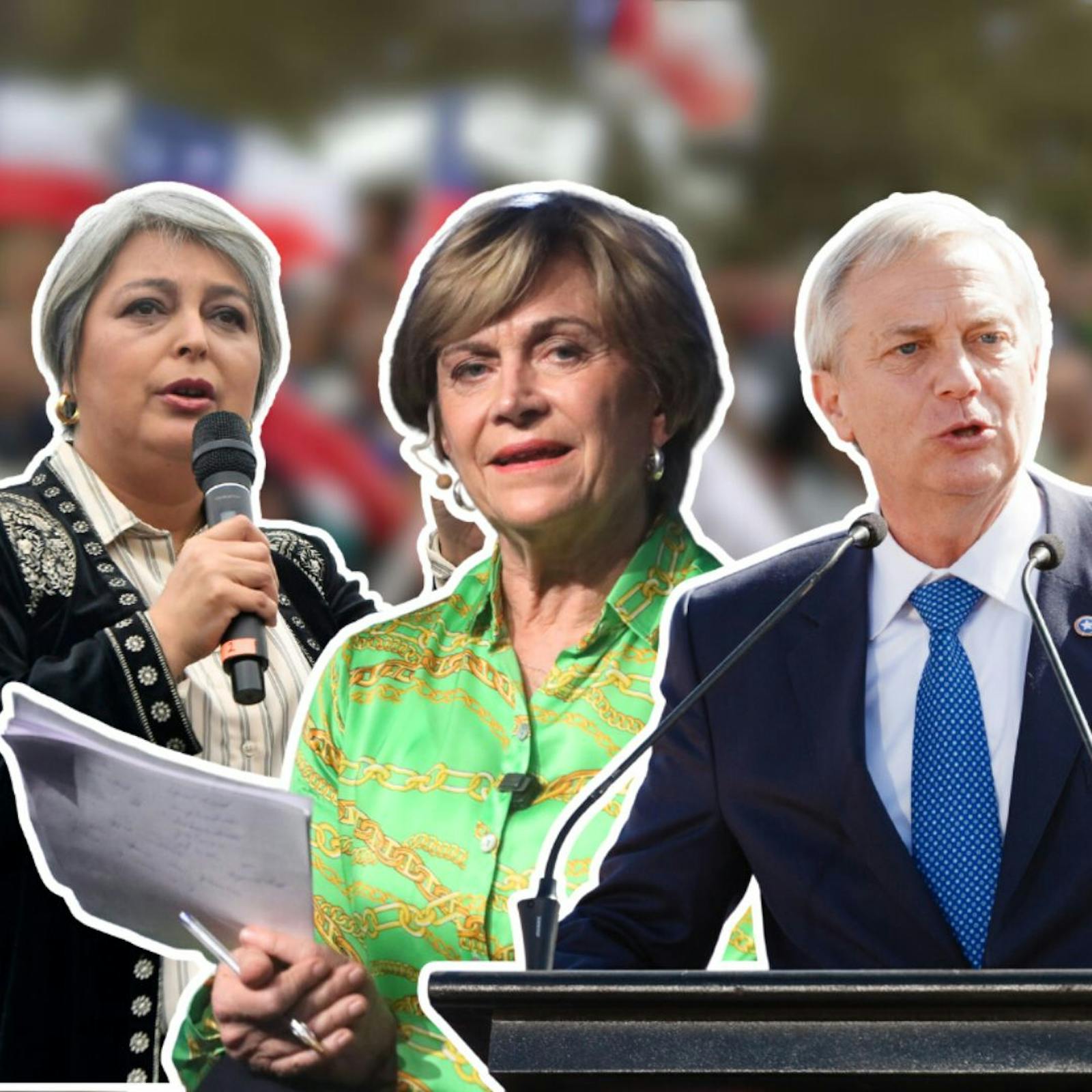 ¿Tocaron techo?: Jara, Kast y Matthei en las encuestas a menos de 50 días de las elecciones