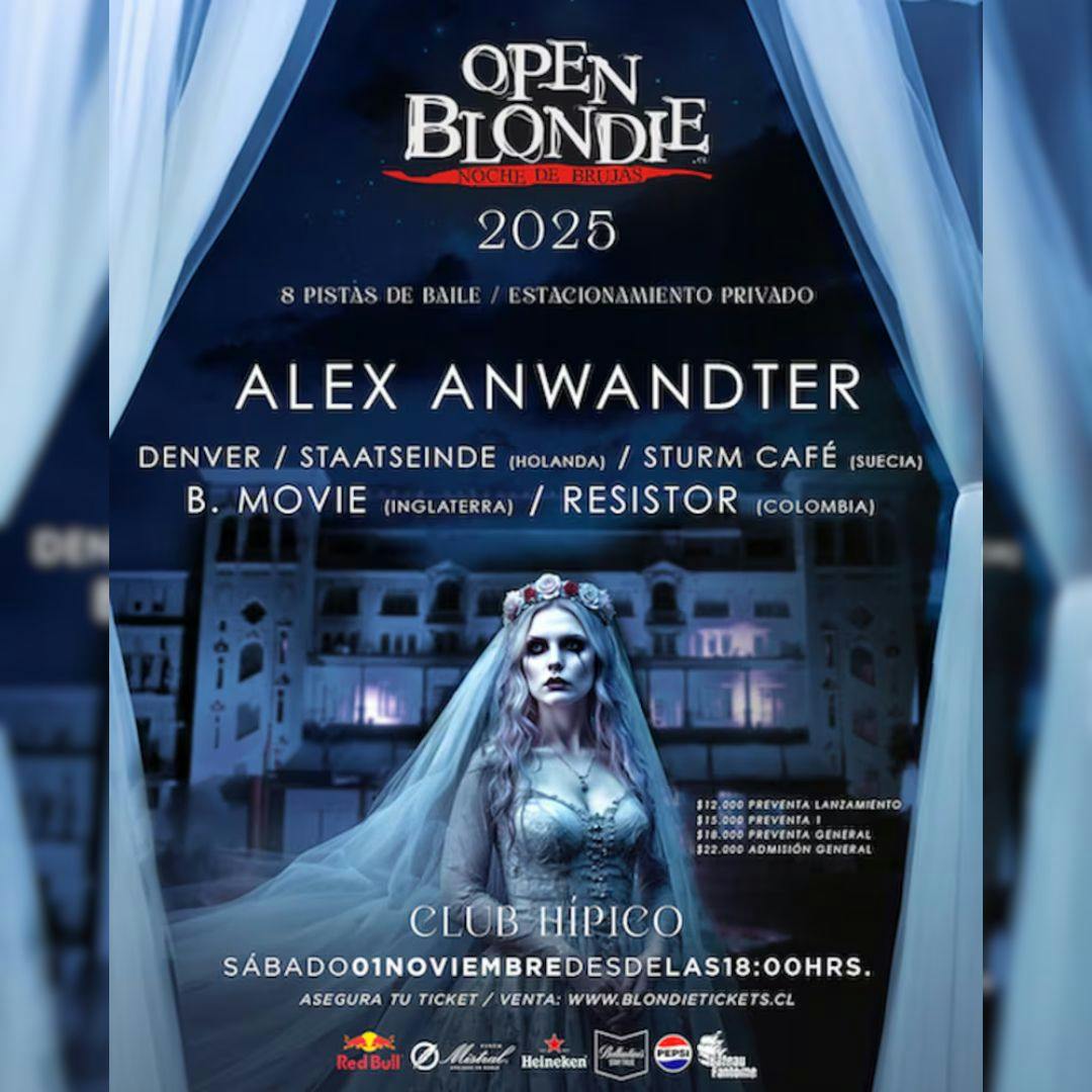 La fiesta Open Blondie 2025