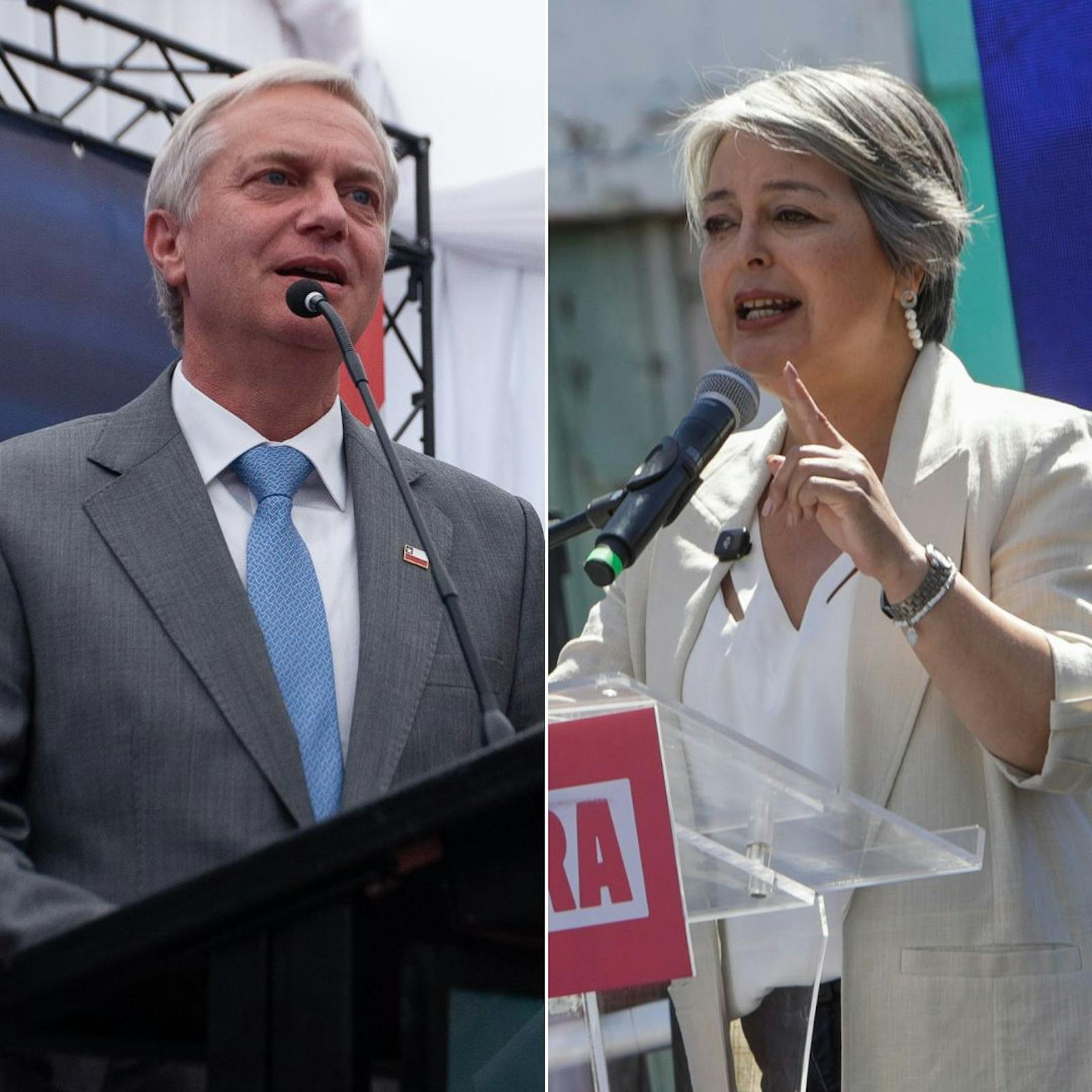 El cambio de tono en la franja electoral de Jara y Kast El cambio de tono en la franja electoral de Jara y Kast