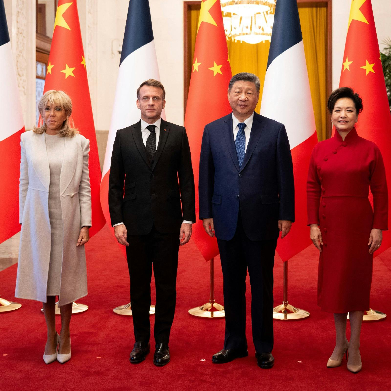 El presidente francés, Emmanuel Macron, se reunió con su par chino, Xi Jinping, en medio de tensiones comerciales de China y Europa El presidente francés, Emmanuel Macron, se reunió con su par chino, Xi Jinping, en medio de tensiones comerciales de China y Europa