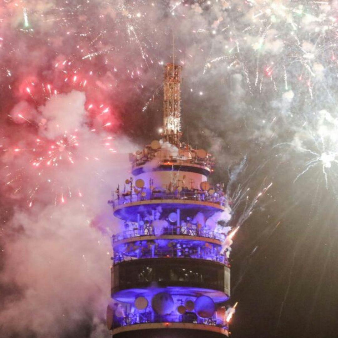 El Año Nuevo en la Torre Entel