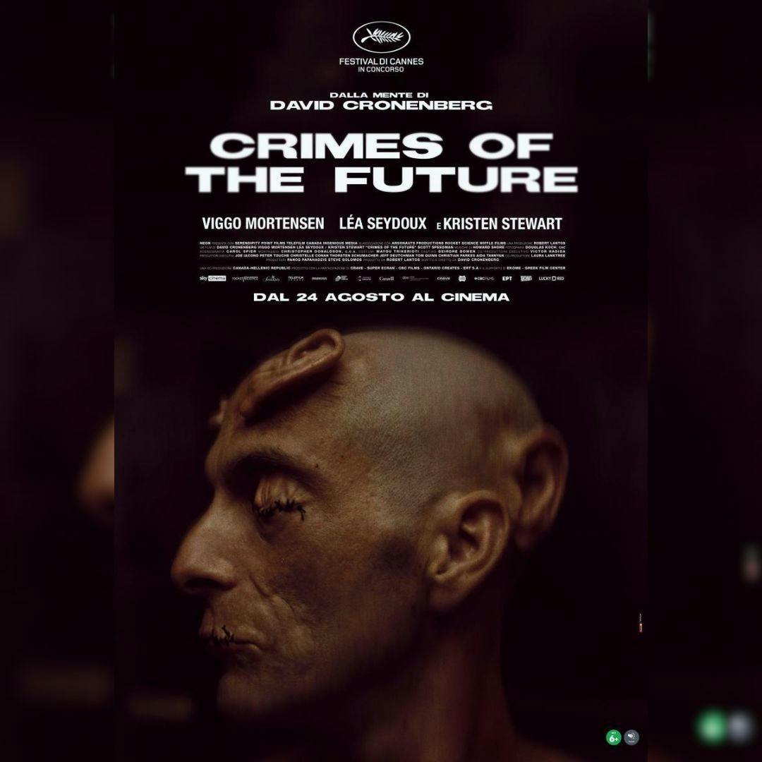 La película “Crímenes del futuro”