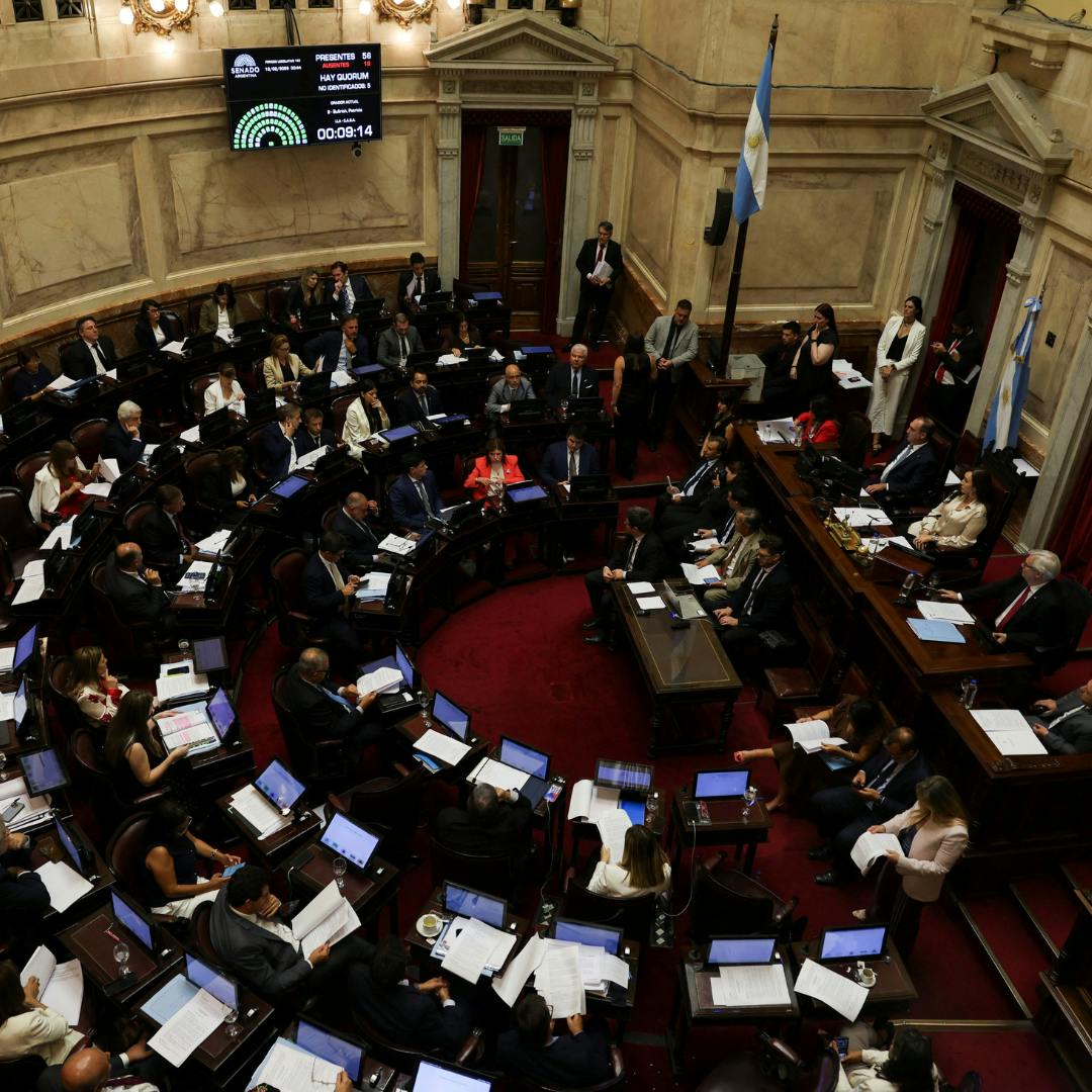 Senado argentino aprueba proyecto de Ley de Modernización Laboral en un triunfo para la administración de Javier Milei