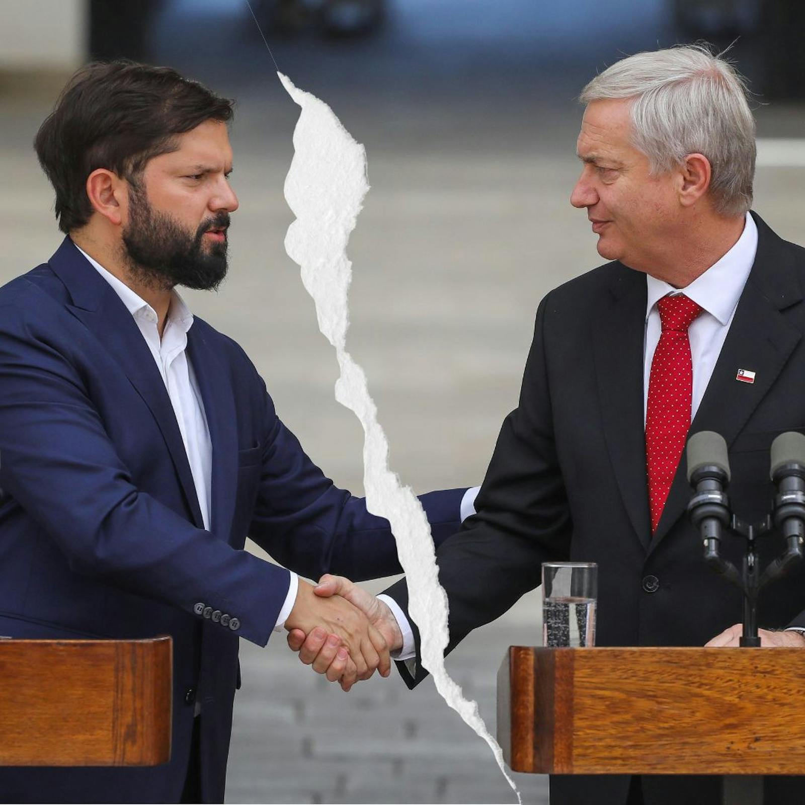 Quiebre presidencial y contradicciones por cable submarino con China