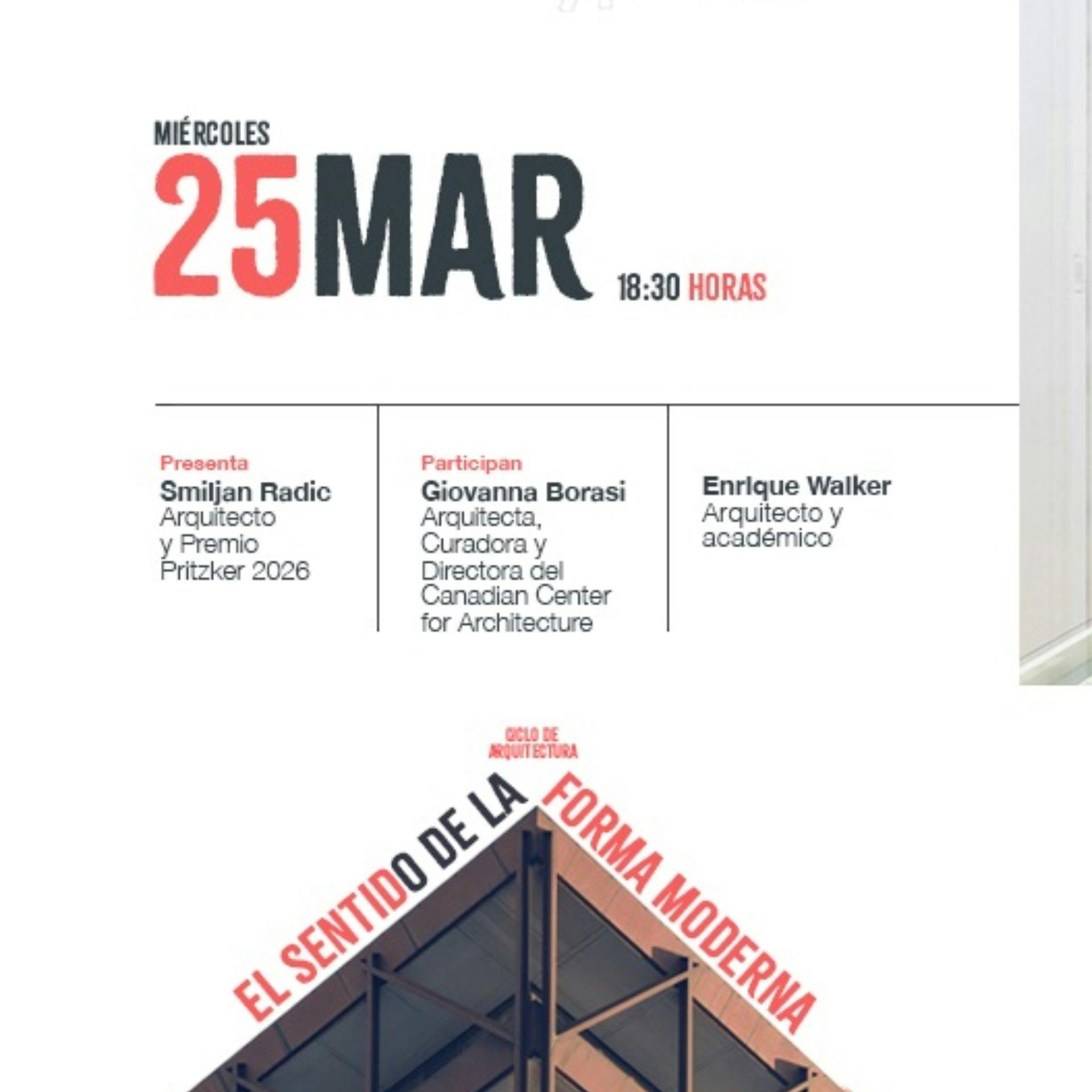 El cierre del ciclo “El sentido de la forma moderna” en el CEP