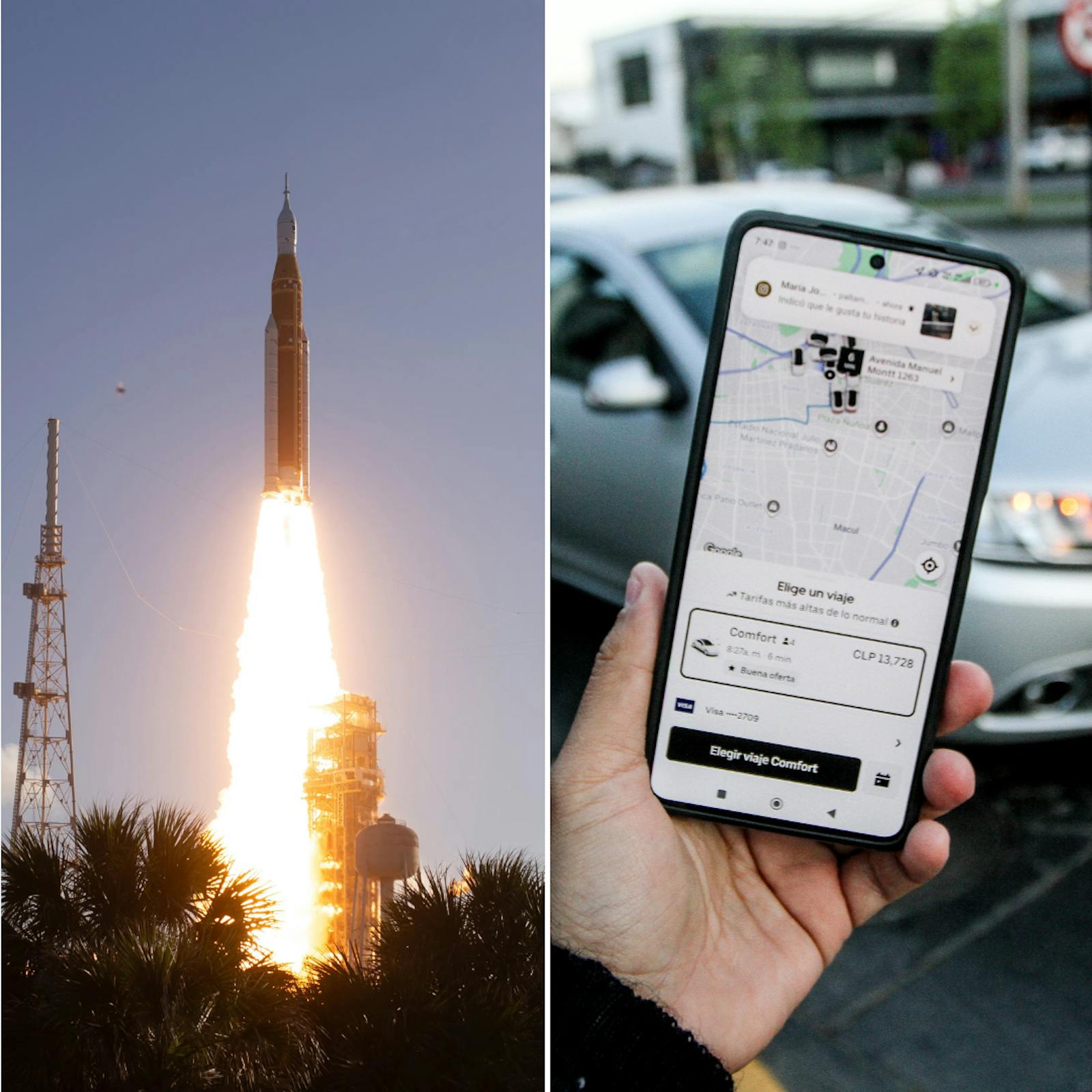 Vial y Comandari por la misión Artemis II y el choque de ministros por la Ley Uber