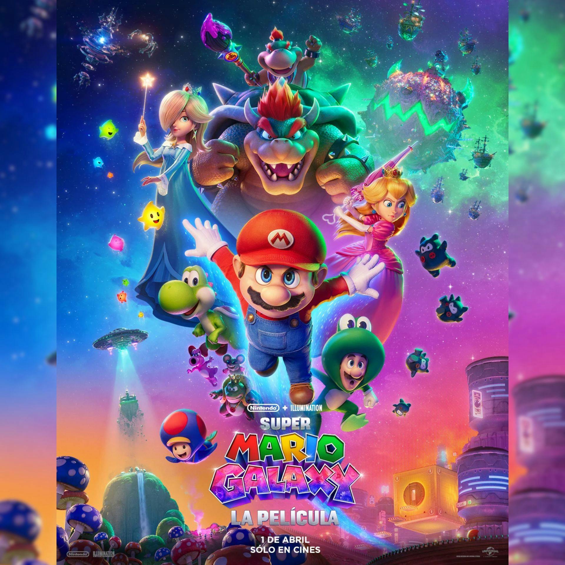 La película Super Mario Galaxy