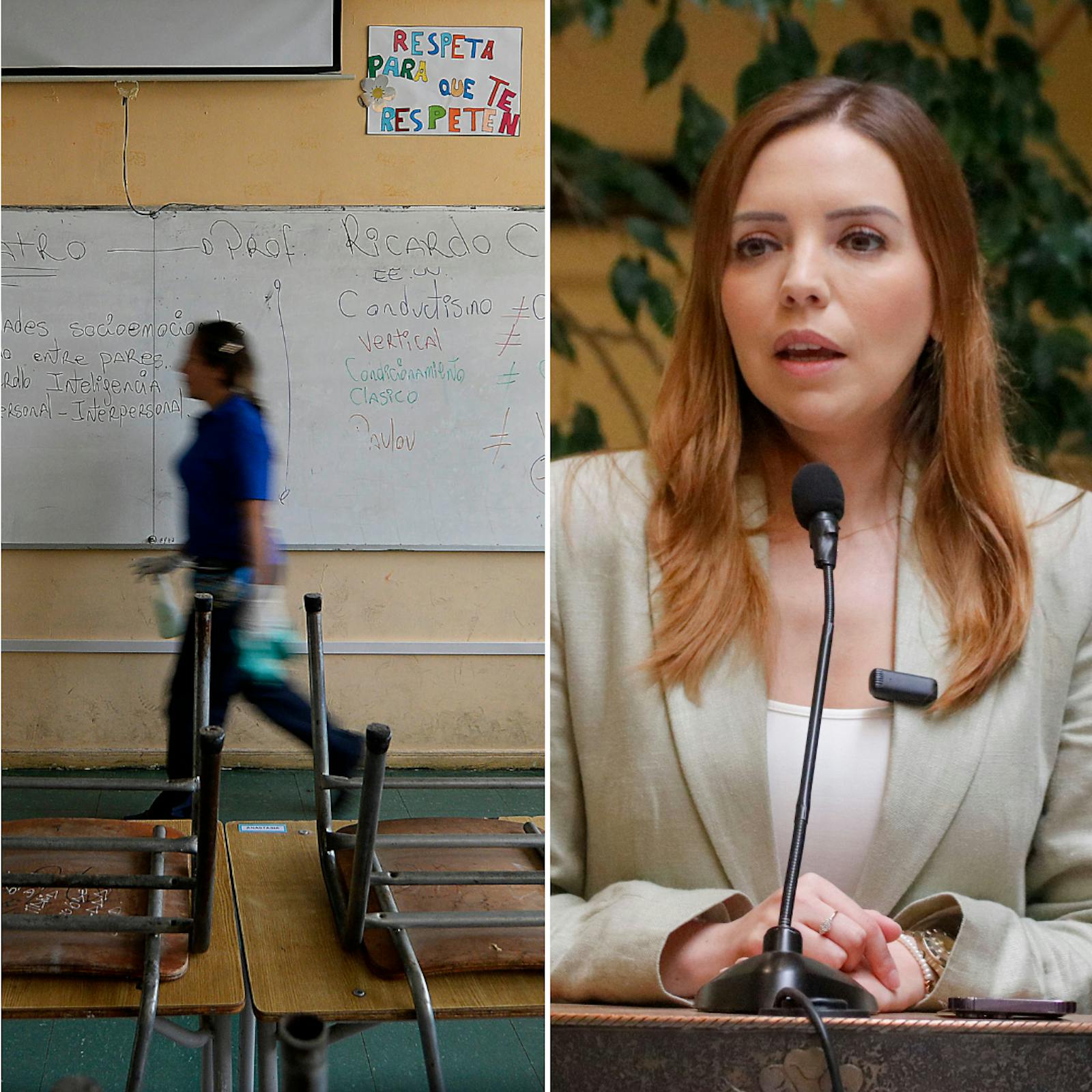 Gajardo y Galli por la “cuota Flores” y el proyecto de ley de Escuelas Protegidas