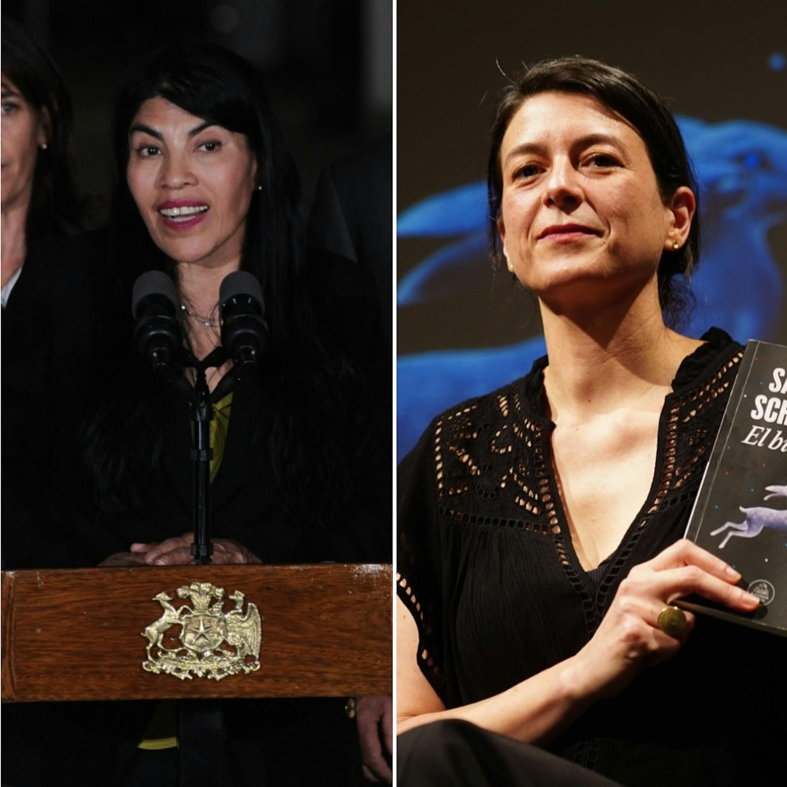 Fernández y O’Shea por el perfil de la ministra Lincolao y el Premio Aena que se llevó Samanta Schweblin