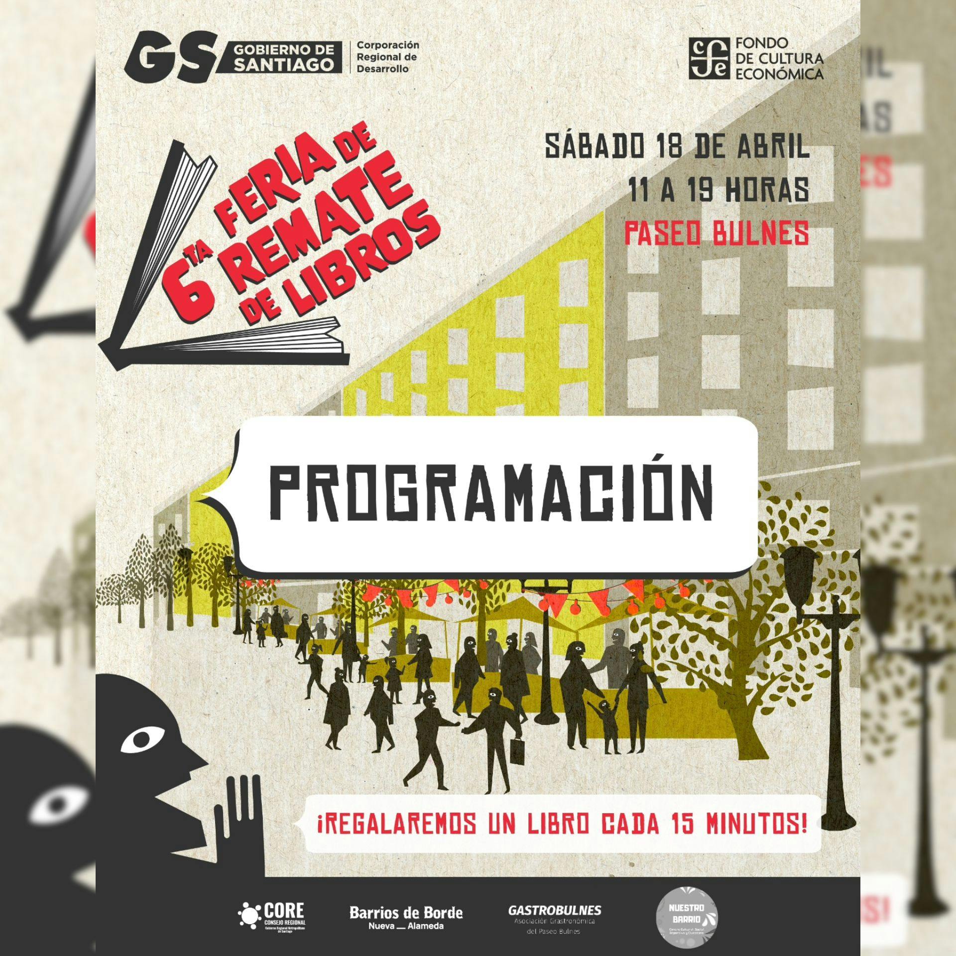 La 6ª versión de la Feria de Remate de Libros