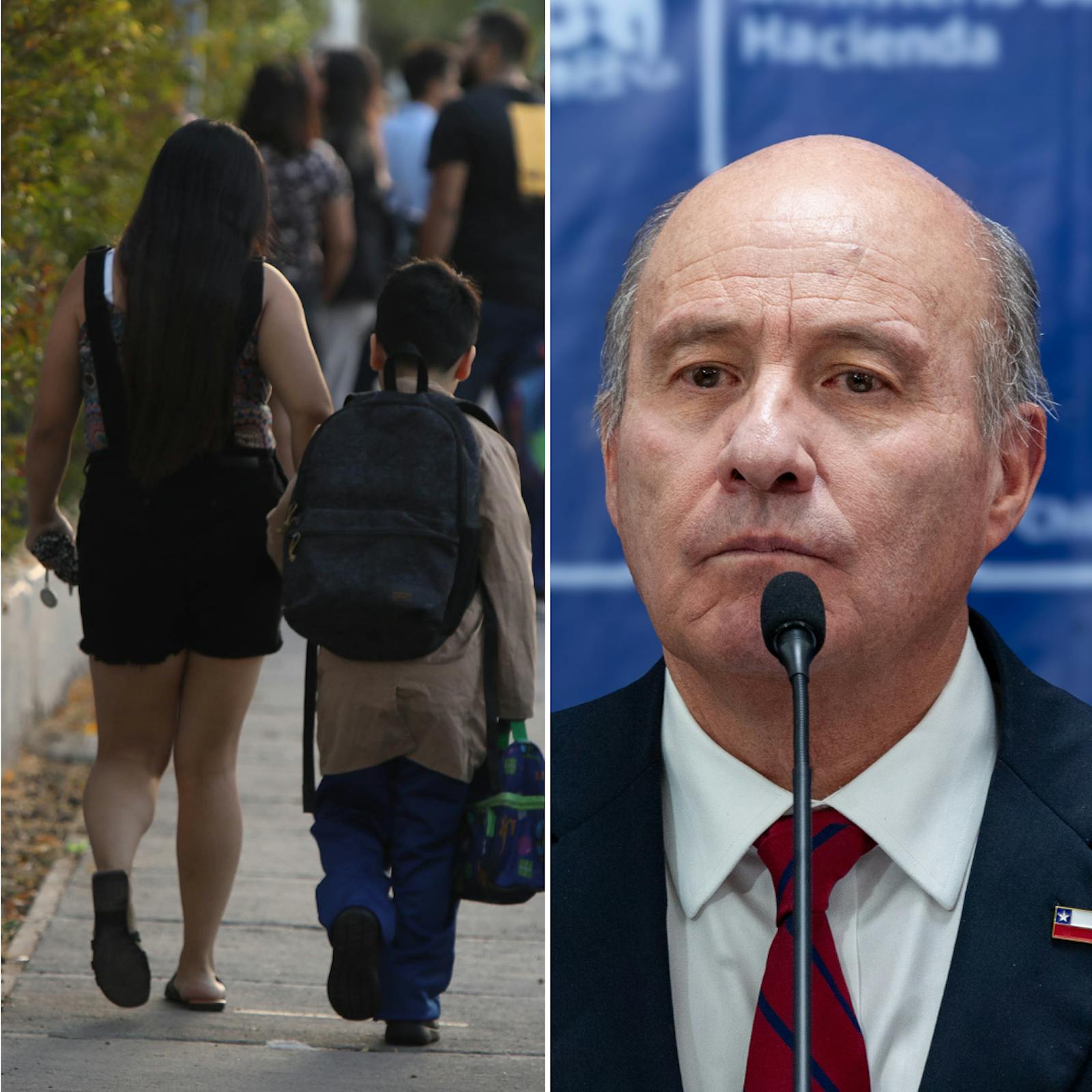 Vial y Comandari por el combate a la violencia escolar y el plan del Gobierno para impulsar el crecimiento