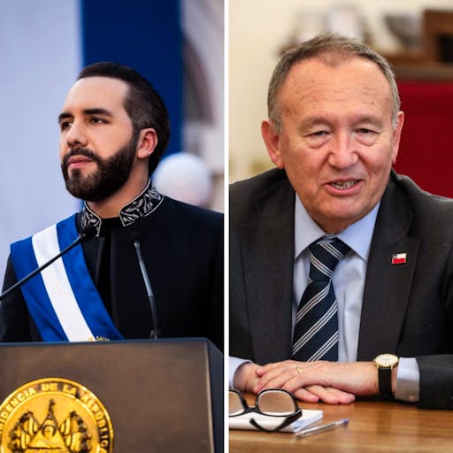 La Moneda entre el símbolo de Bukele y el estilo García-Ruminot