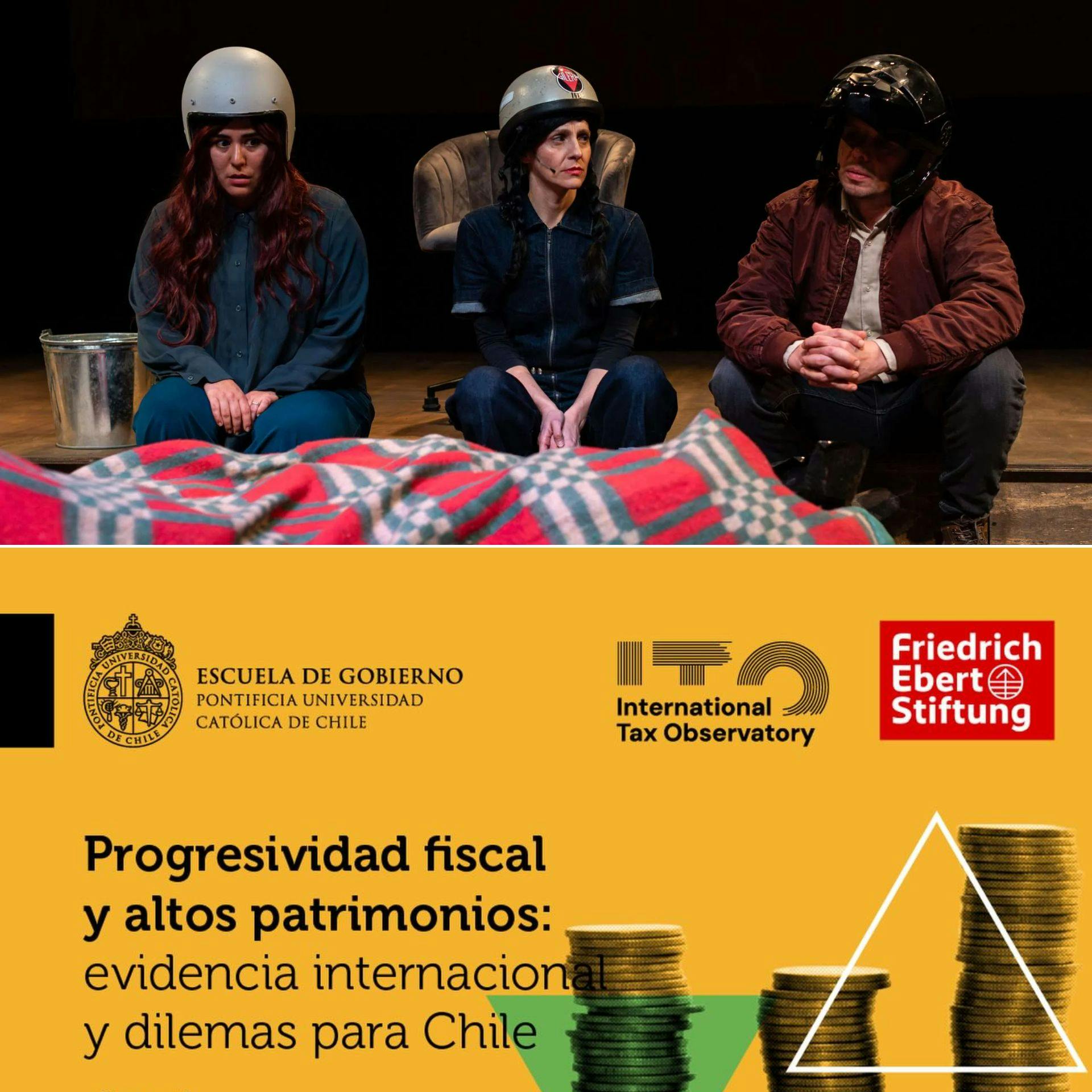 Una obra de teatro y un conversatorio