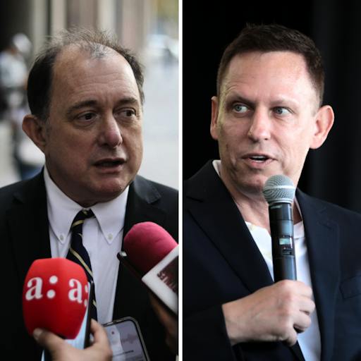 Las formas y choques de Iván Poduje y la visita "invisible" de Peter Thiel