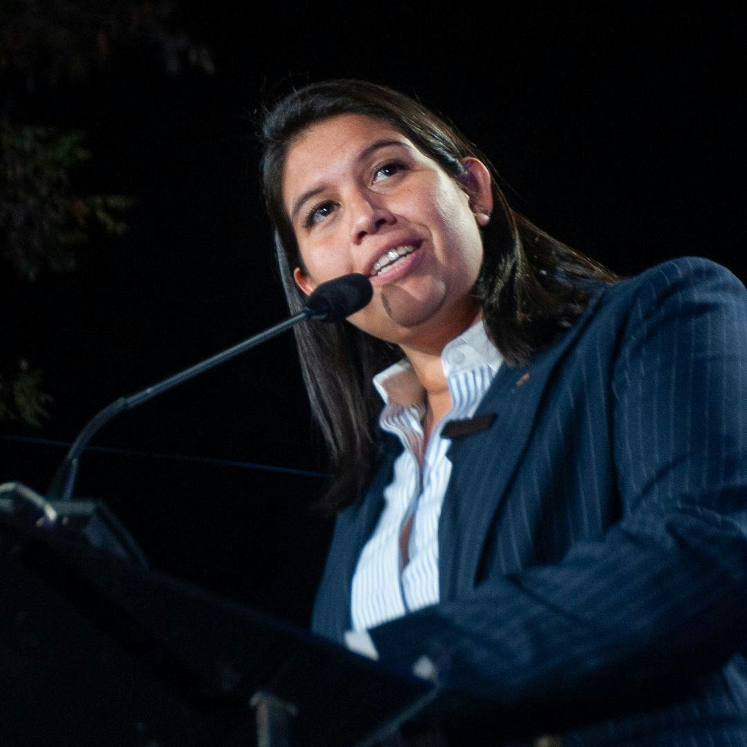 Presidenta de RN Andrea Balladares por investigación a senadora Flores:  "Le pedimos a ella que cooperara con la investigación y ha sido su voluntad"