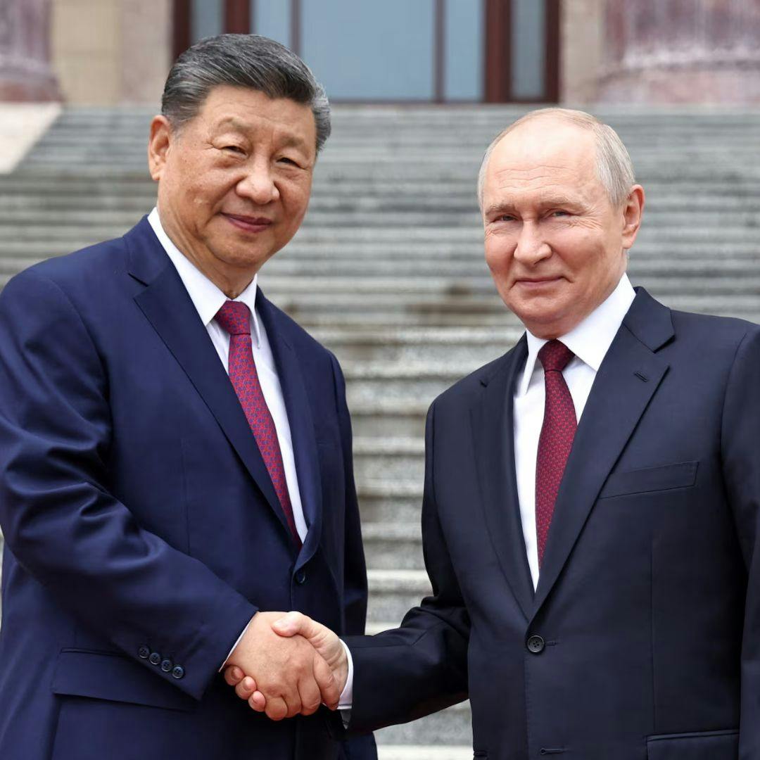 La reunión de Vladimir Putin y Xi Jinping en Beijing