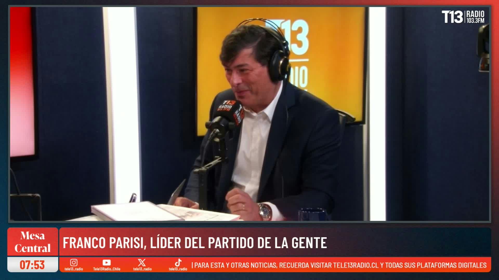 Parisi anticipa apoyo a la acusación contra Grau y acusa privilegios en el Gobierno