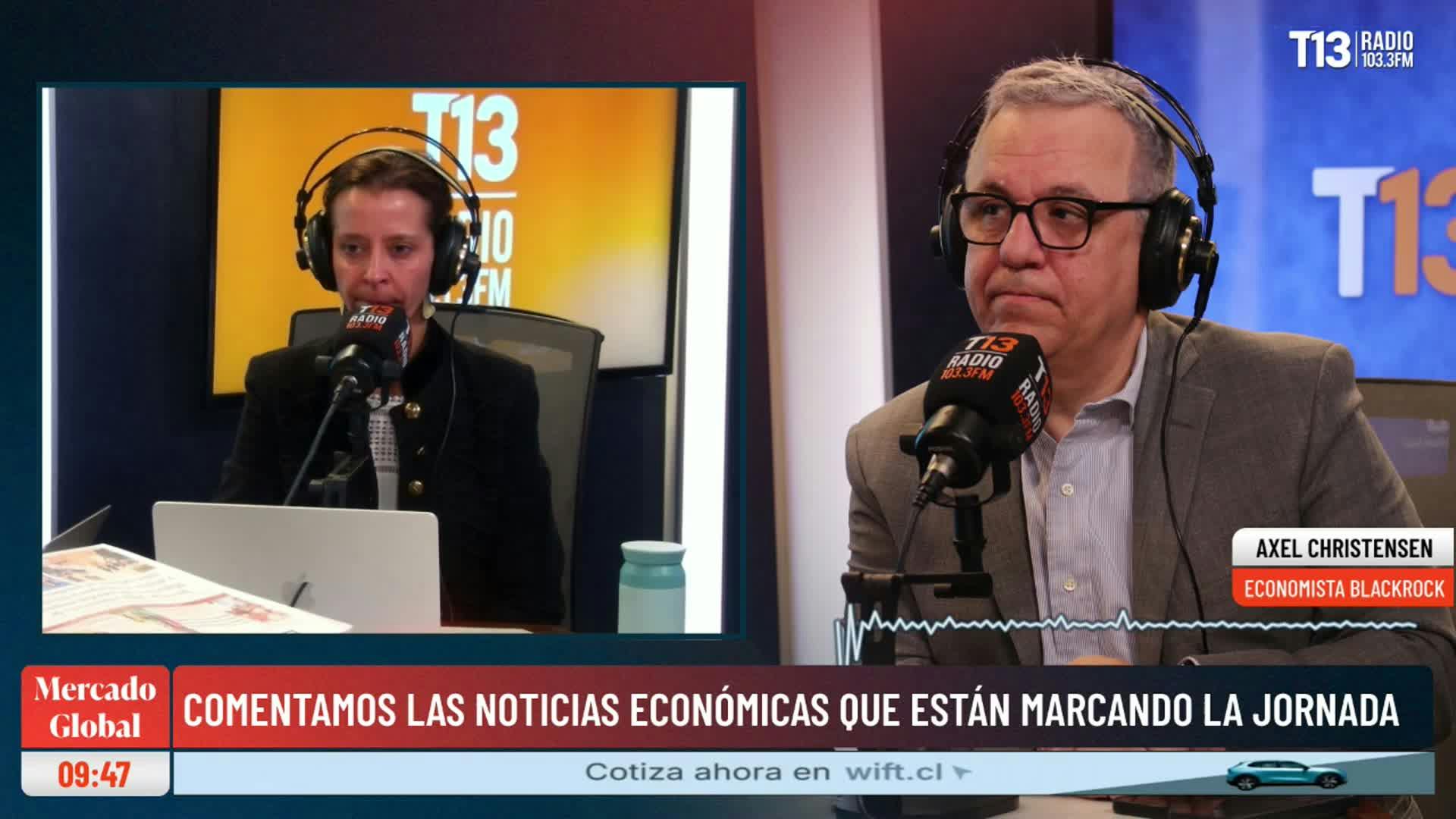 Axel Christensen analiza ajuste del BC: “Economía chilena podría cerrar 2026 con cerca del 4% de crecimiento”