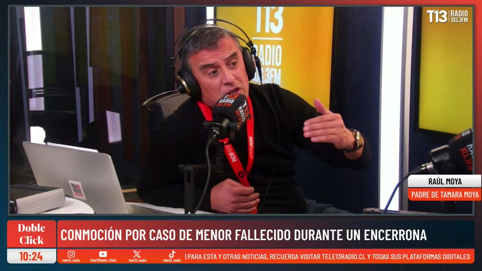 Raúl Moya: "Los delincuentes no están preocupados porque cambió el Presidente"