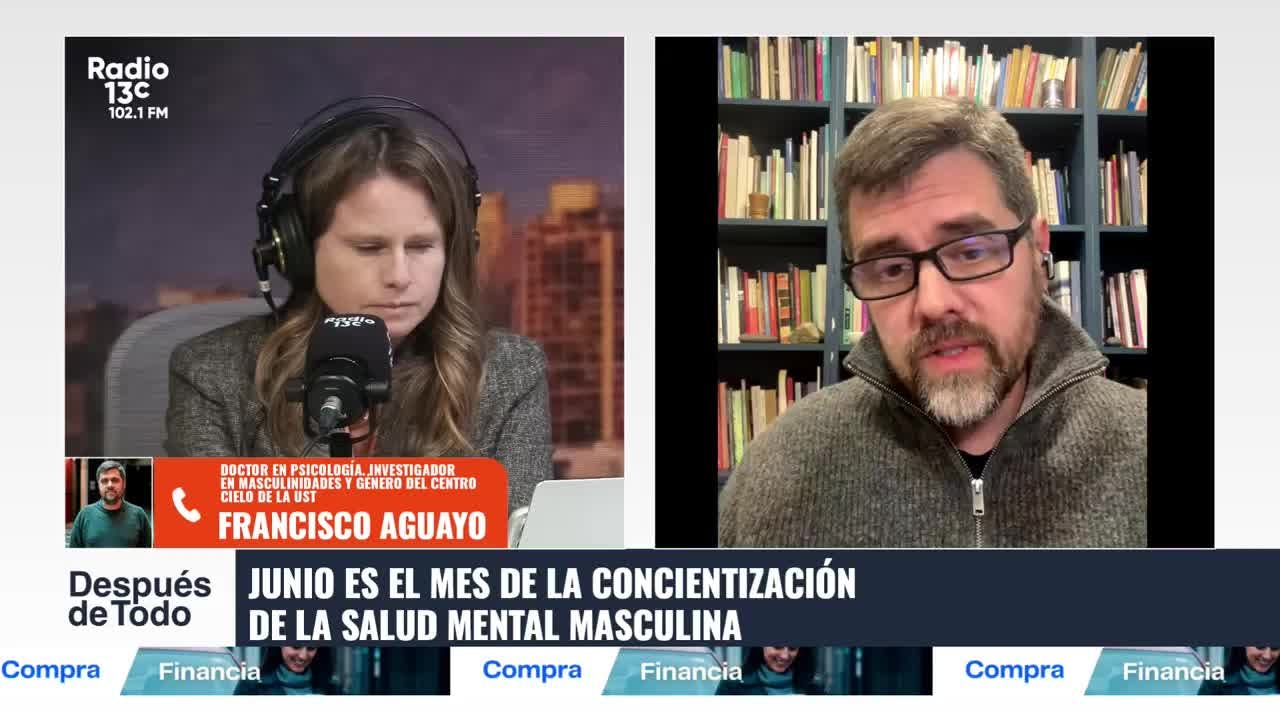 Francisco Aguayo: "Más del 80% de los suicidios en Chile son de hombres"